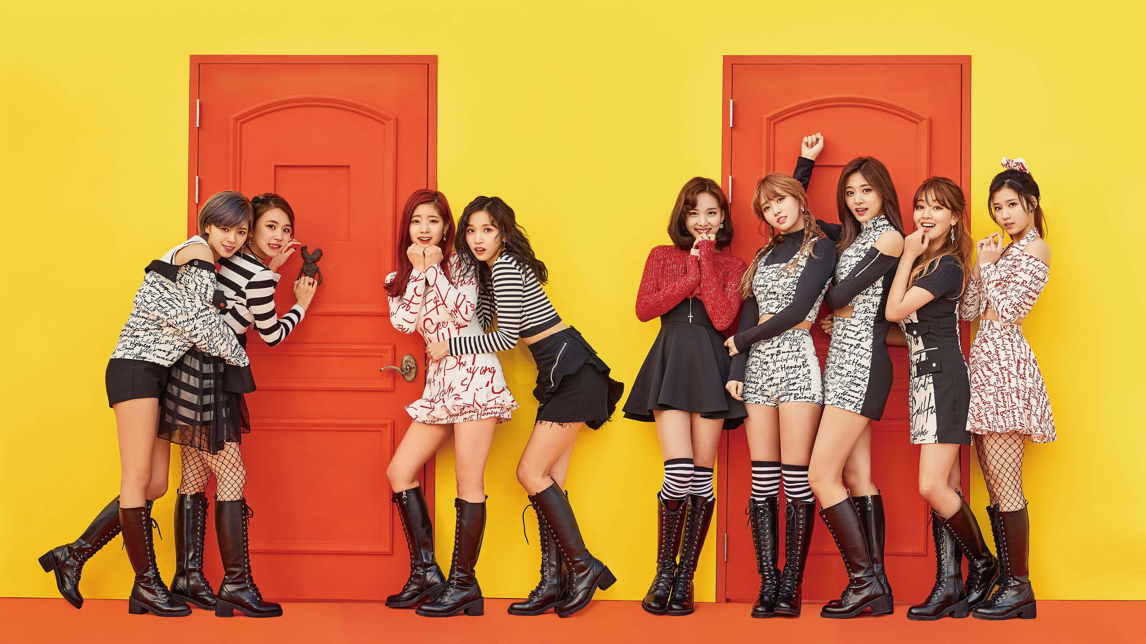 Khoảnh khắc mê hoặc cùng nhóm nhạc K-pop Twice Hình nền