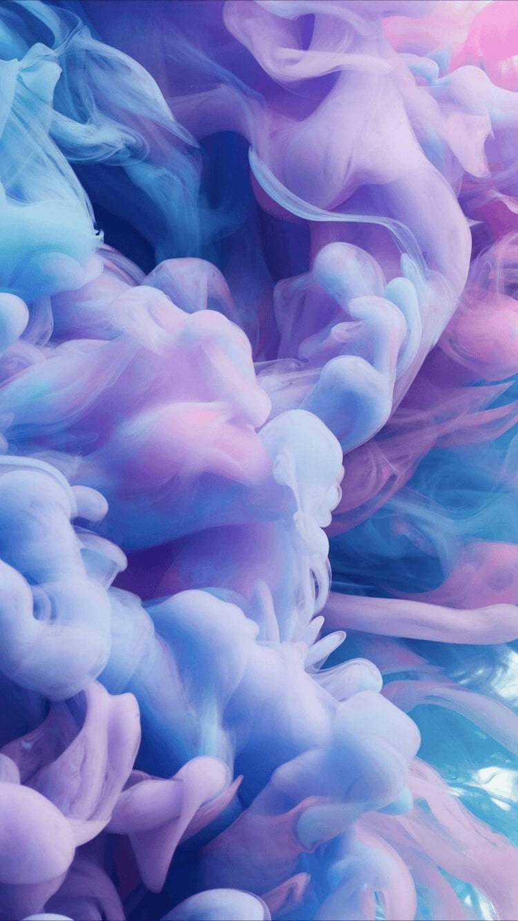 Khói Văng Màu Tím Phấn Tumblr Hình nền