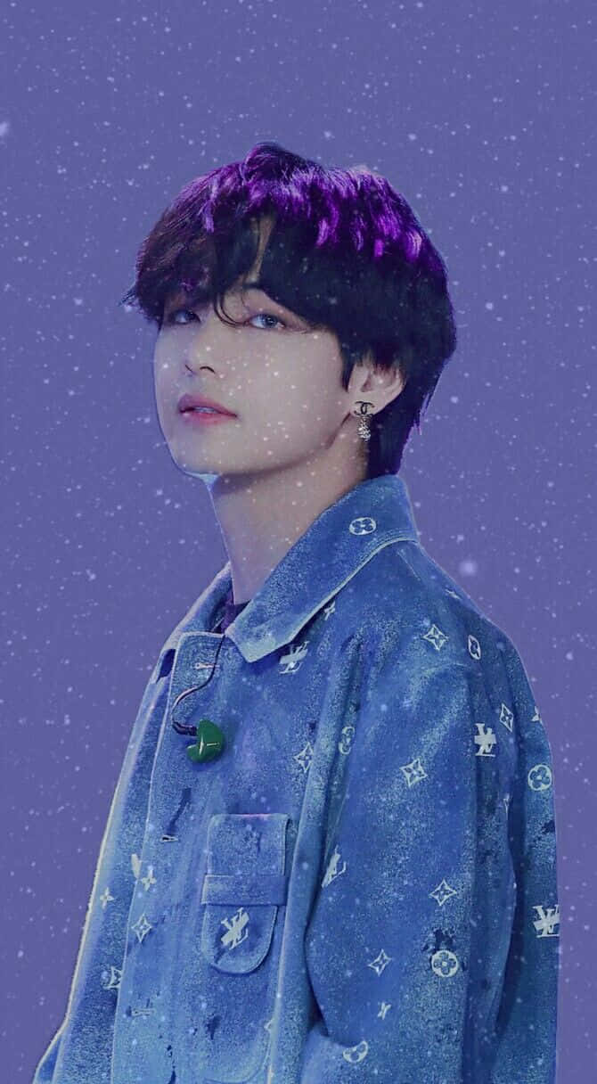 "Không sợ hãi và luôn lạc quan—Đó là BTS V" Hình nền