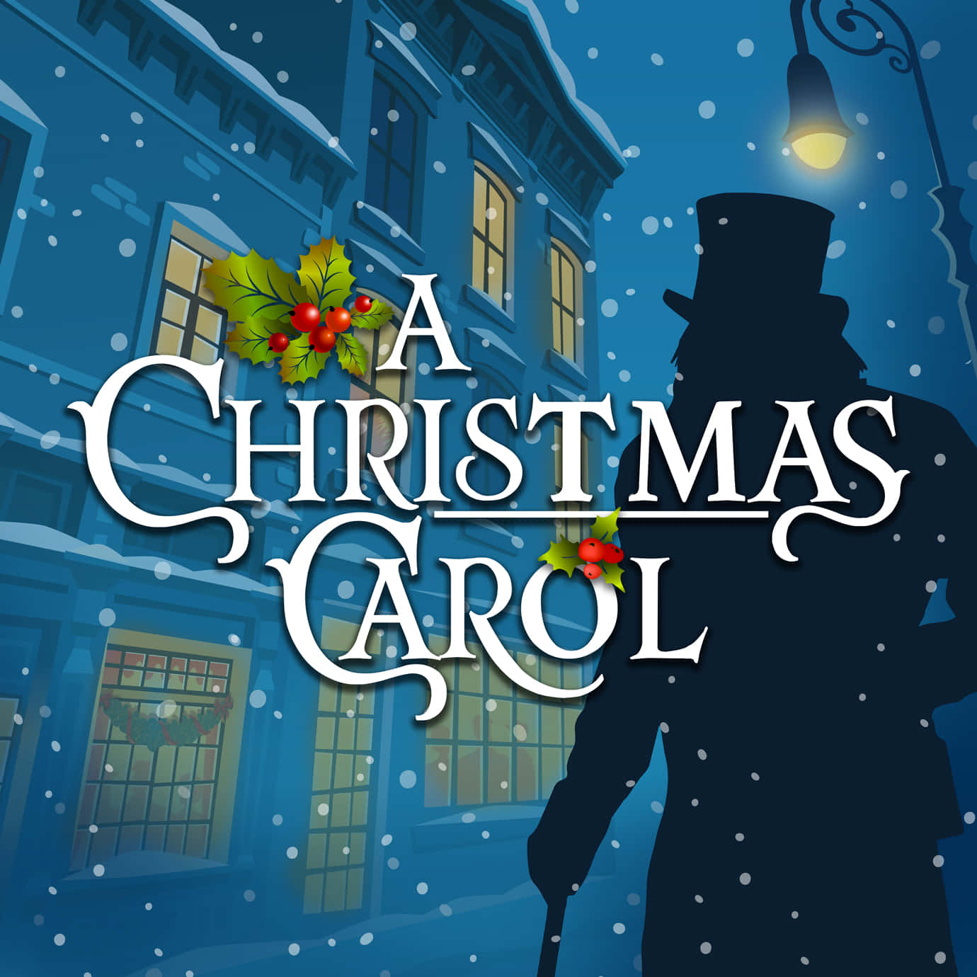 Khung cảnh rực rỡ của A Christmas Carol Hình nền