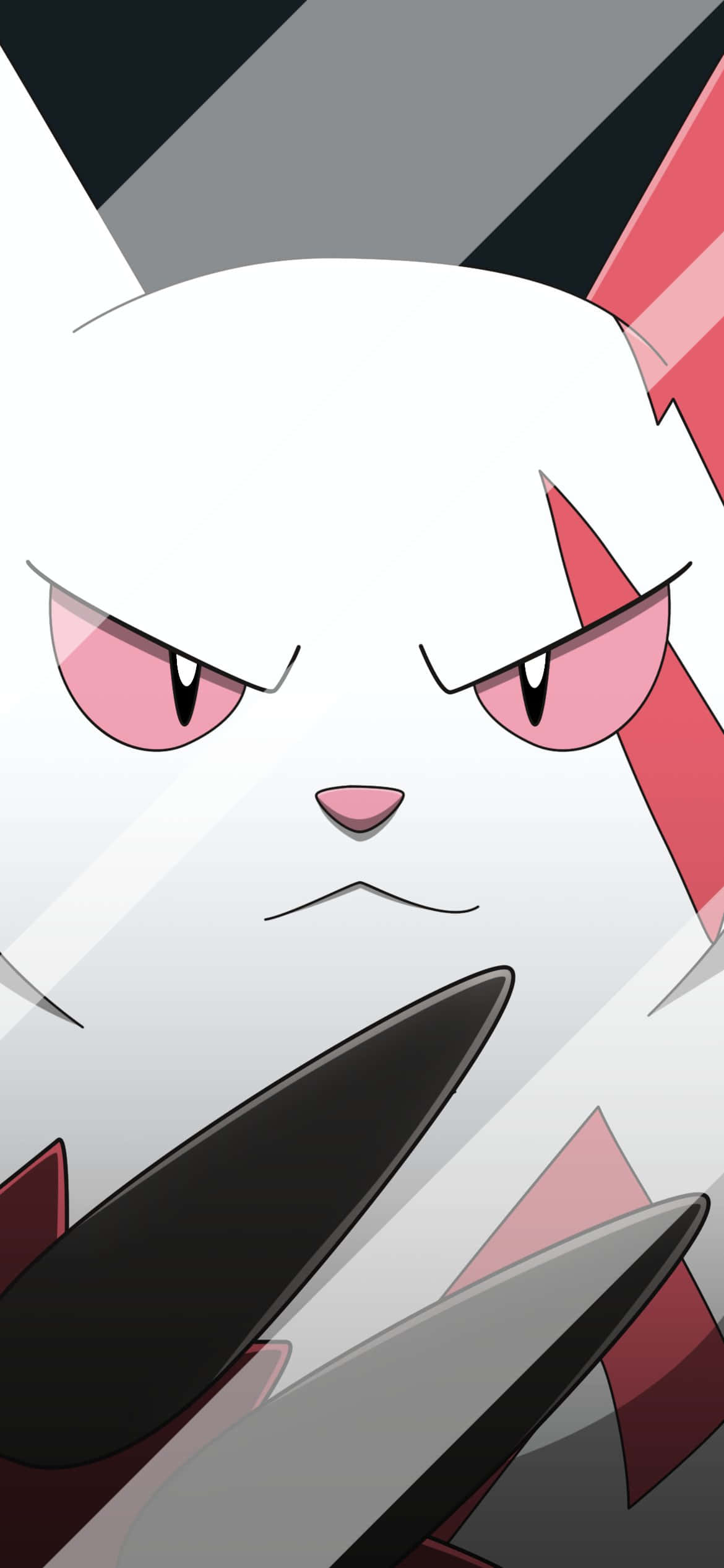 Khuôn mặt giận dữ của Zangoose Hình nền