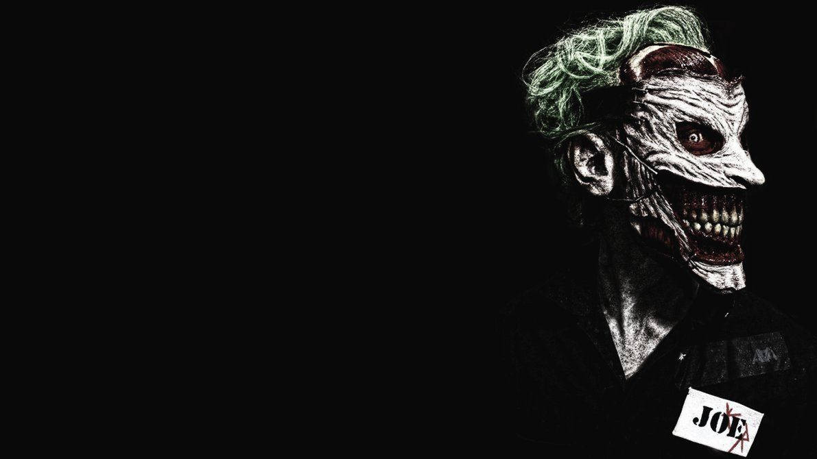 Khuôn Mặt Joker Lột Da Hình nền