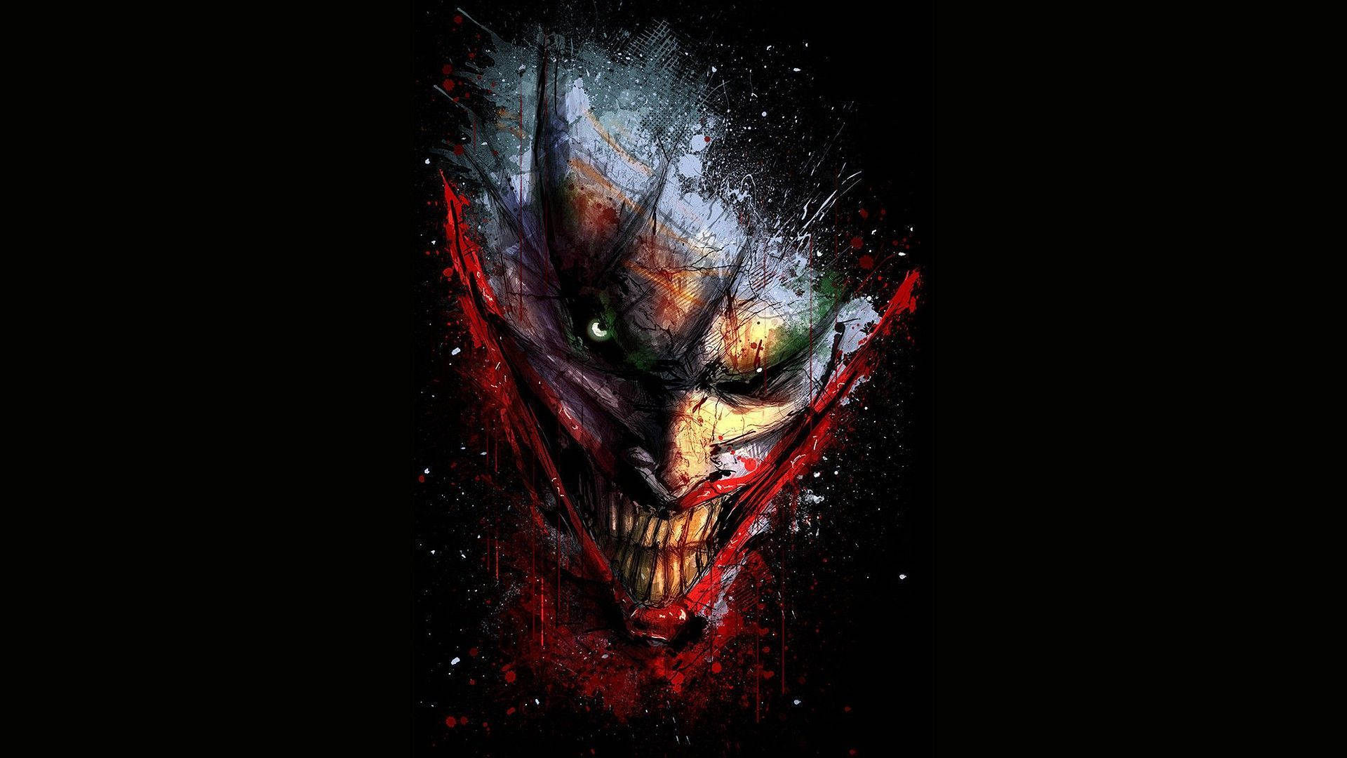 Hình nền khuôn mặt lột da của Joker