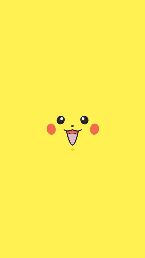 Khuôn Mặt Pikachu iPhone 6 Hình nền
