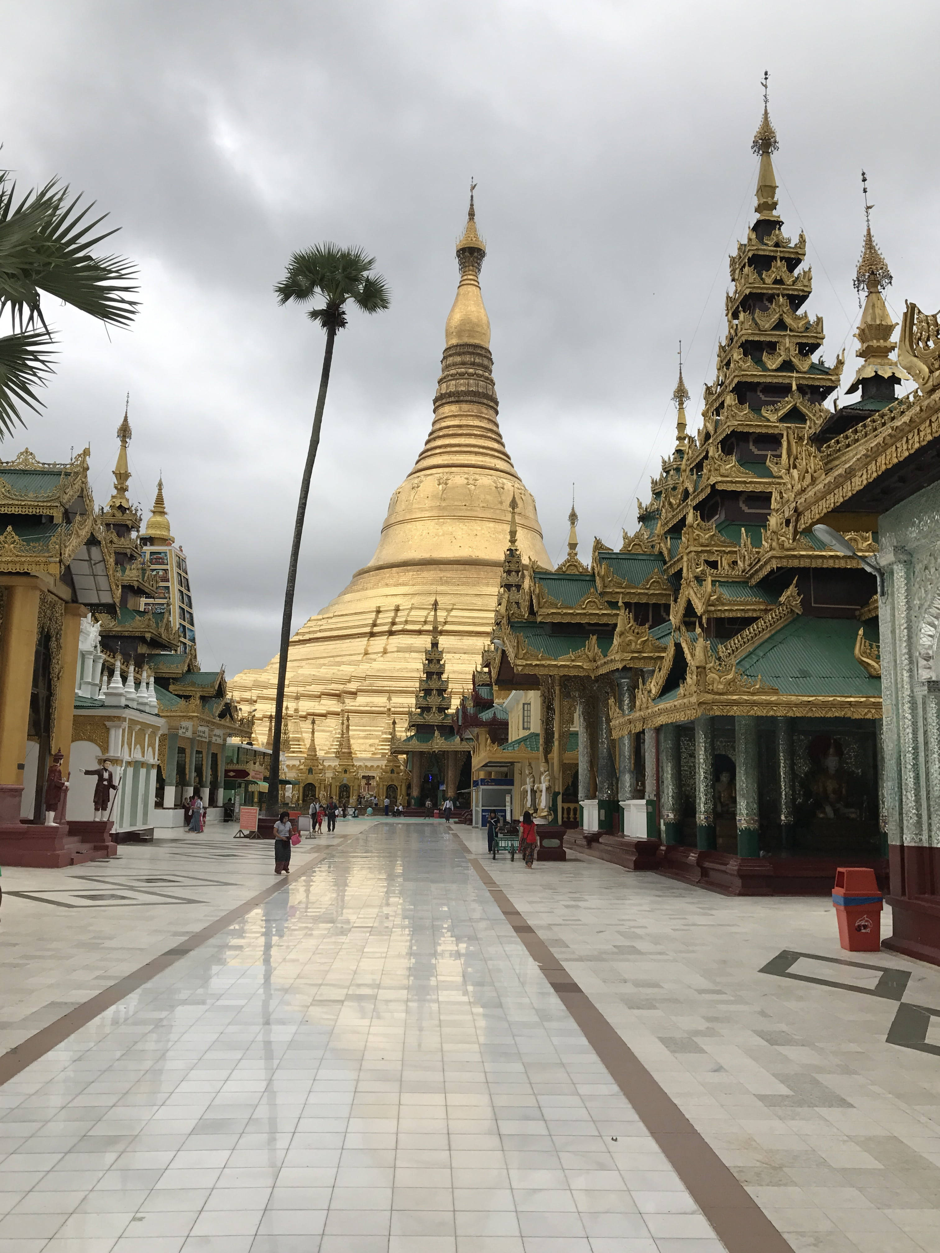 Khuôn Viên Shwedagon Yangon Hình nền