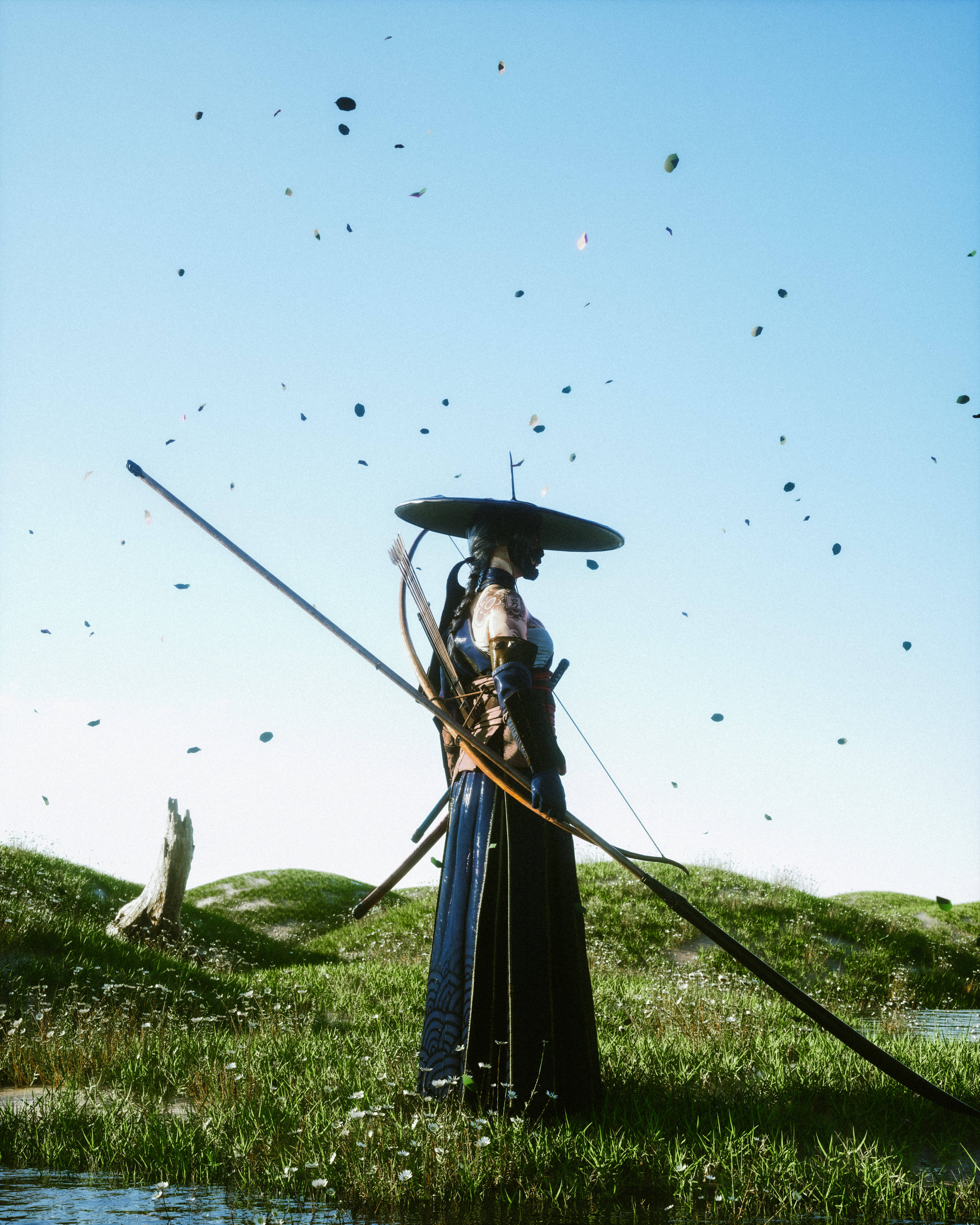 Kiếm Dài Samurai Nhật Bản Hình nền