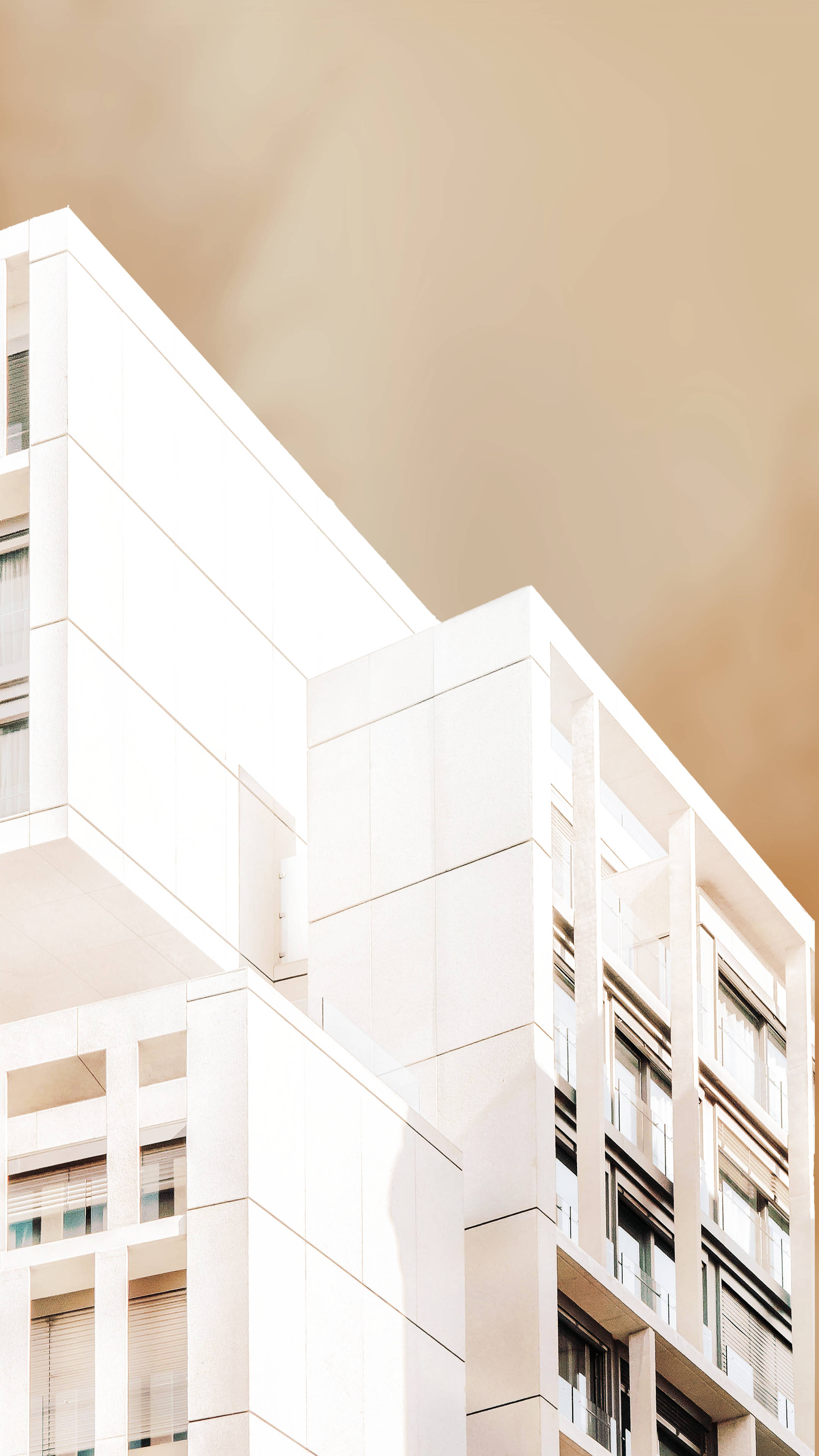 Kiến trúc thẩm mỹ kem Hình nền