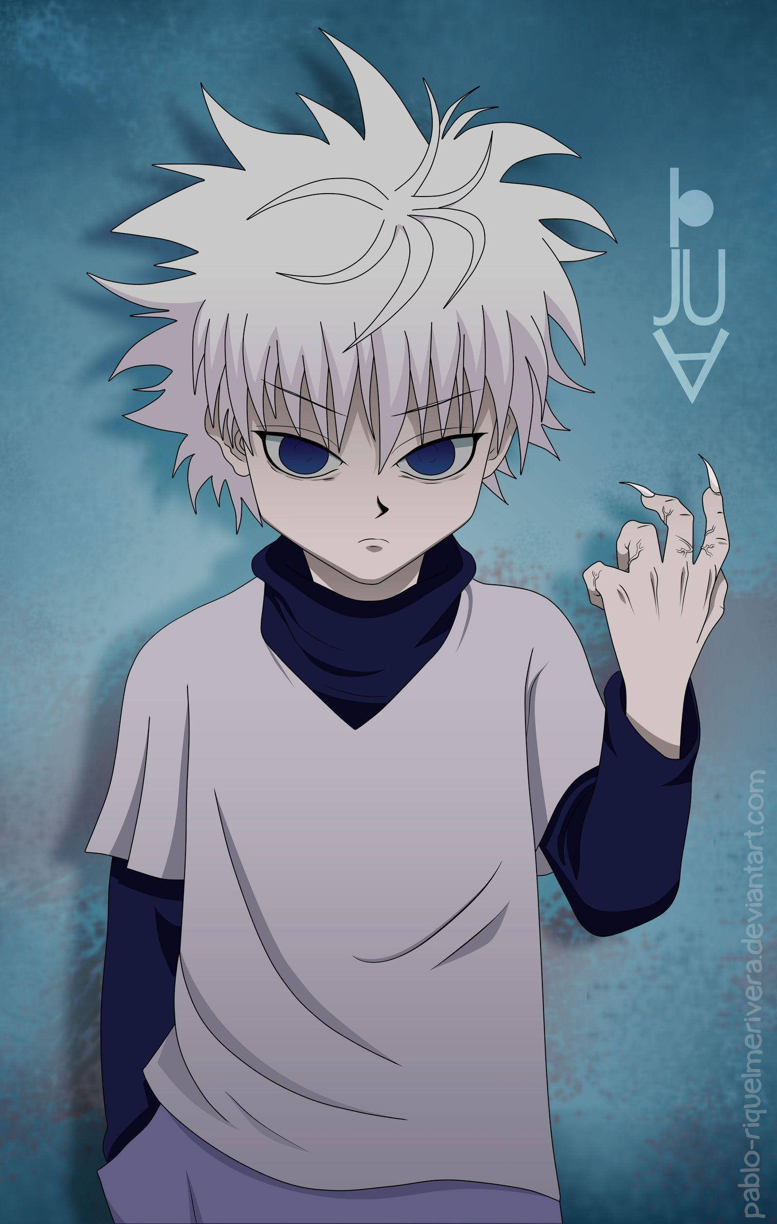 Killua Thẩm mỹ Anime Boy Hình nền