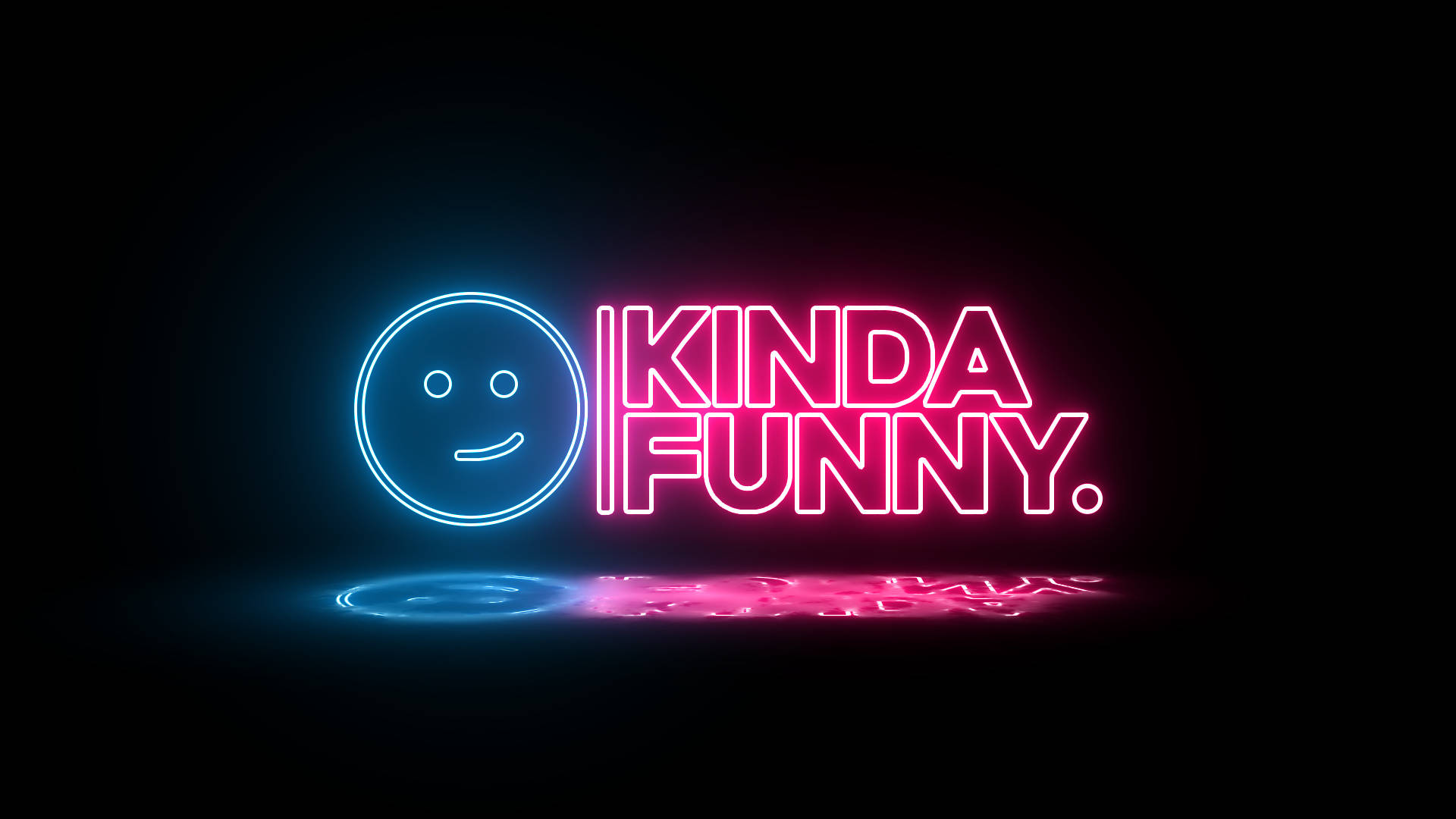 Kinda Funny Nụ Cười Neon Hình nền
