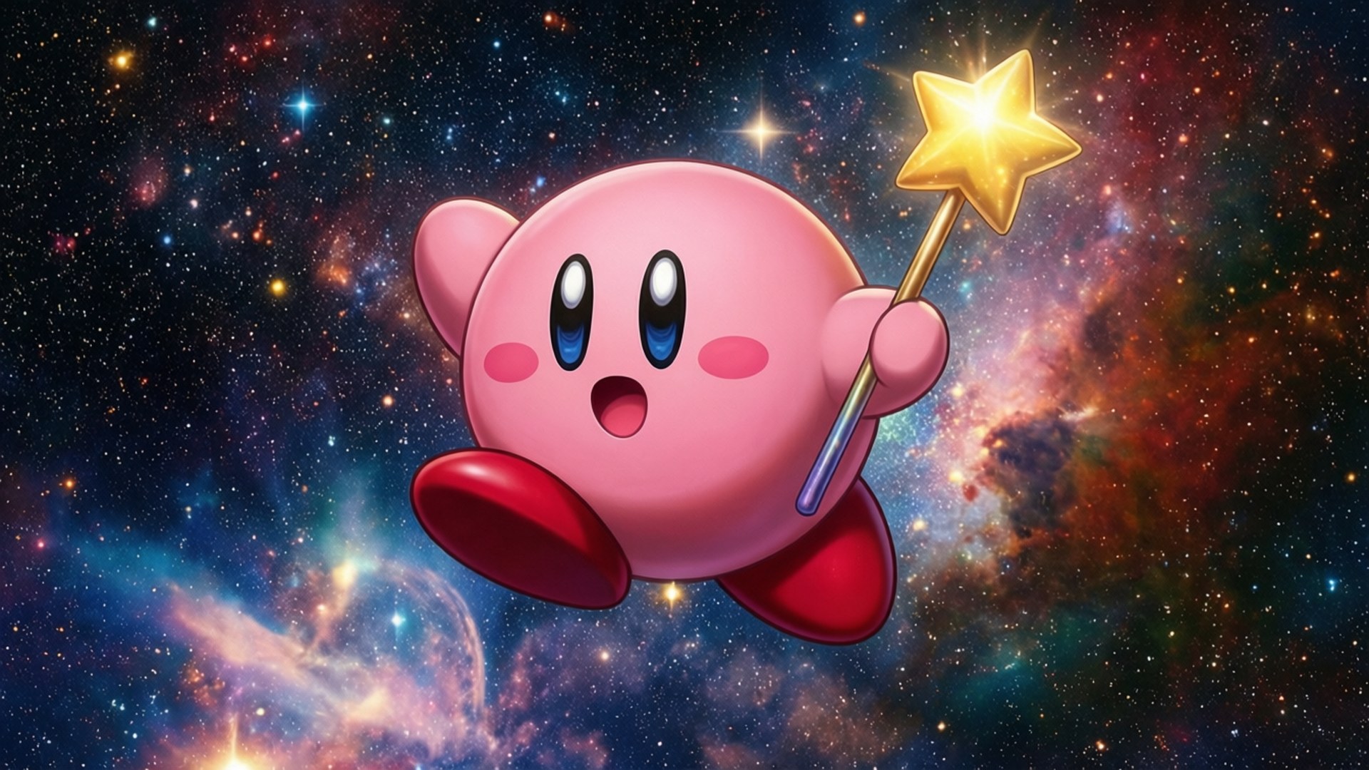 Kirby Bay Bầu Trời Sao Hình nền