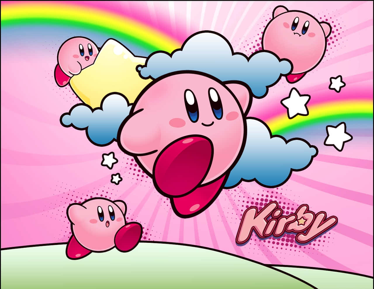 Hình ảnh Kirby — Kirby GIF Hình nền