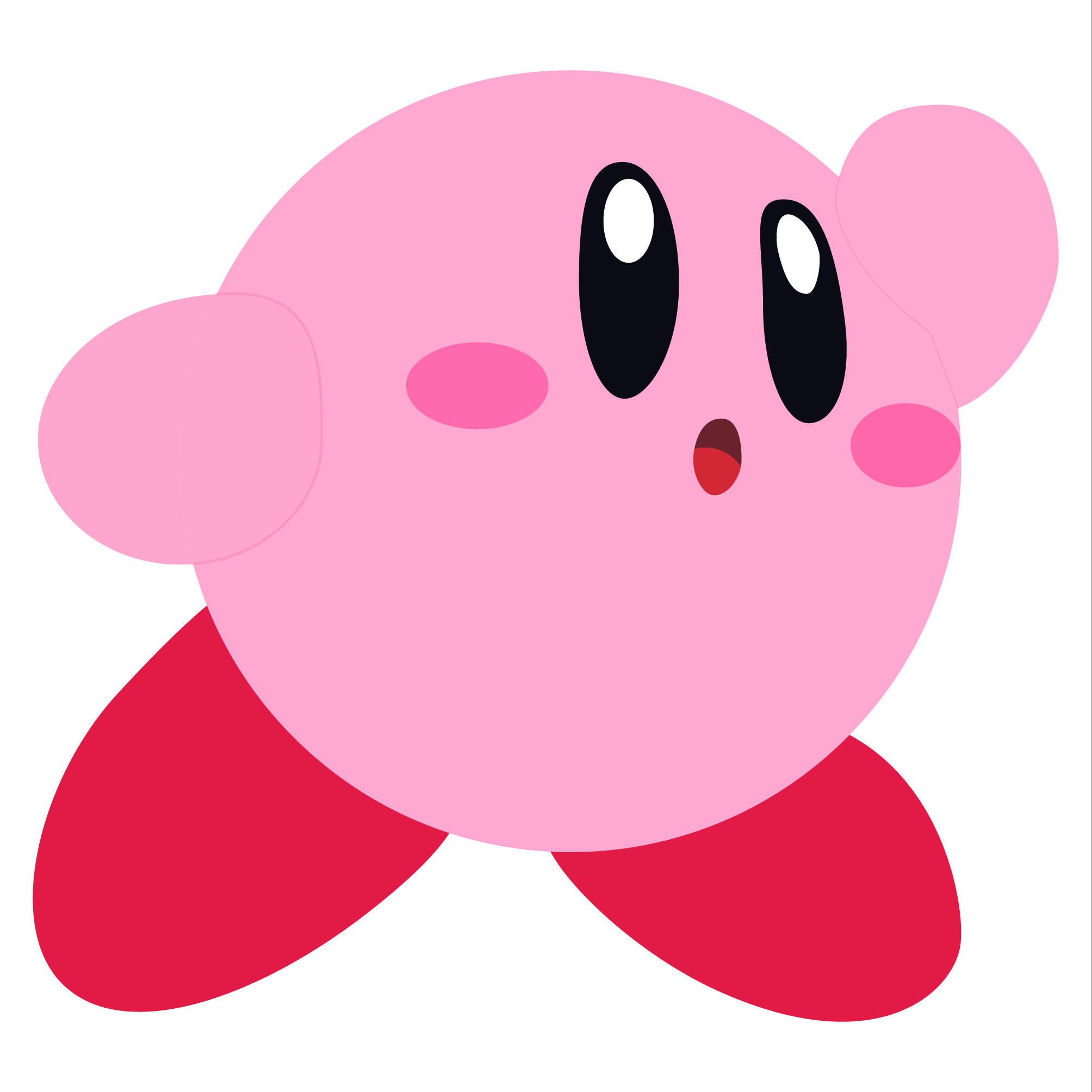 Kirby dễ thương làm ảnh đại diện Hình nền