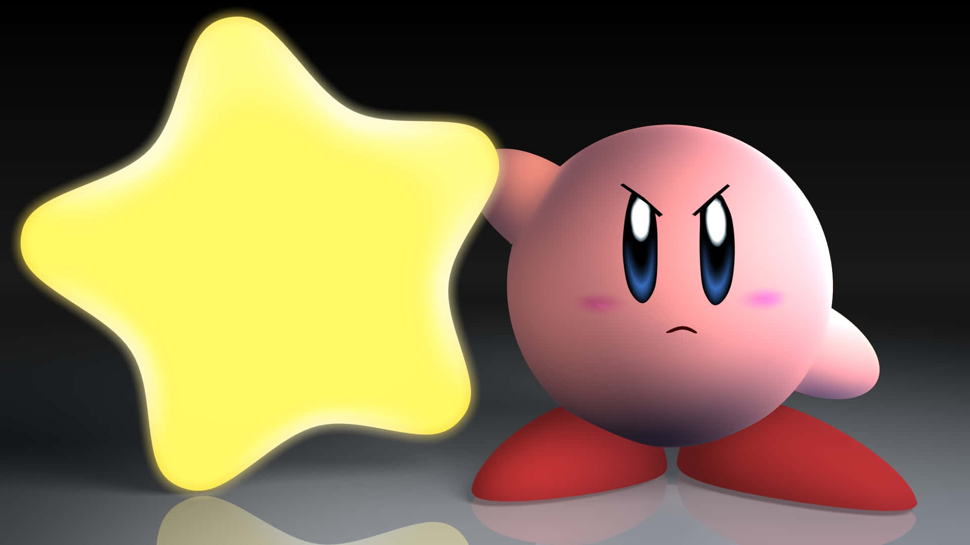 Kirby đối đầu với thế lực cầm quyền trong cuộc phiêu lưu nền tảng Hình nền
