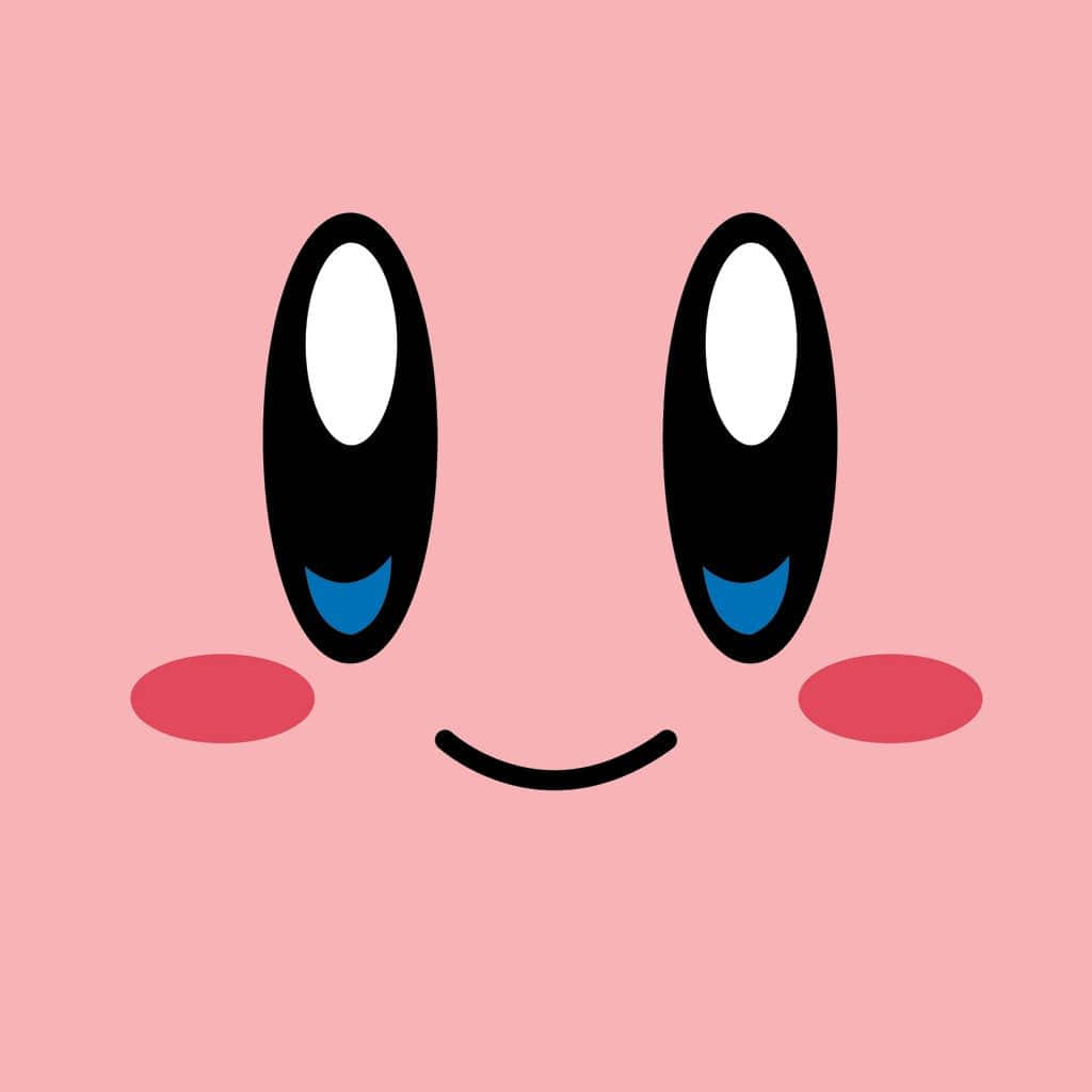 Hình nền iPad nữ tính dễ thương — Kirby GIF Hình nền