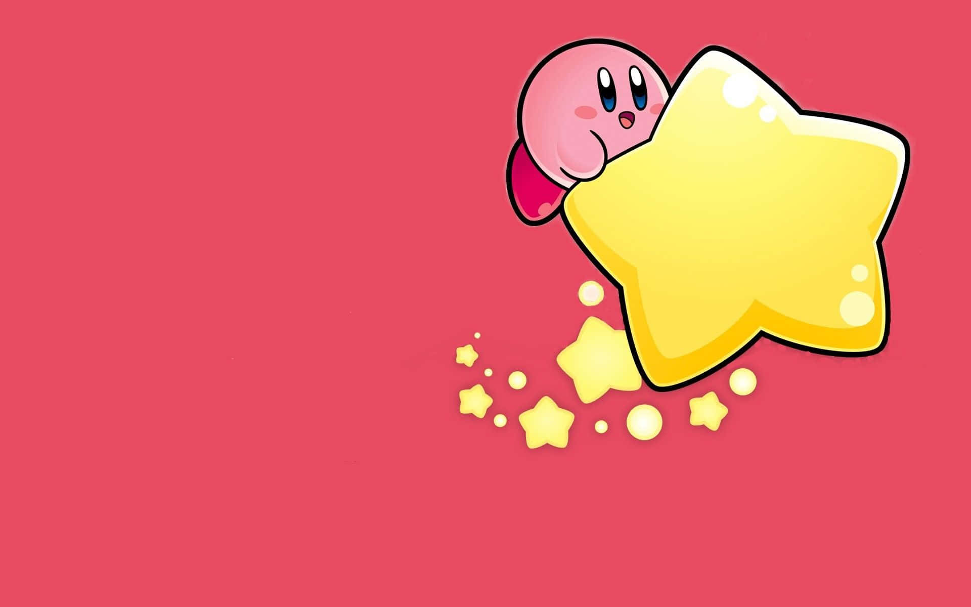 Kirby, nhân vật game nổi tiếng vui vẻ và thân thiện Hình nền