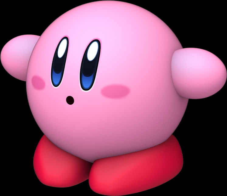 Kirby - Nhân Vật Render Hình nền