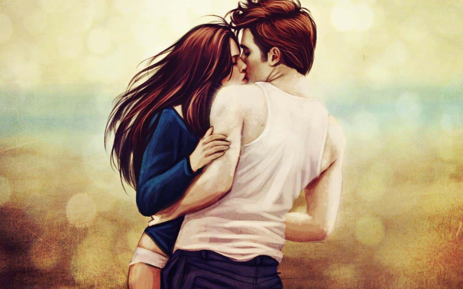 Kirsten Steward Nụ Hôn Tình Yêu Chạng Vạng Hình nền