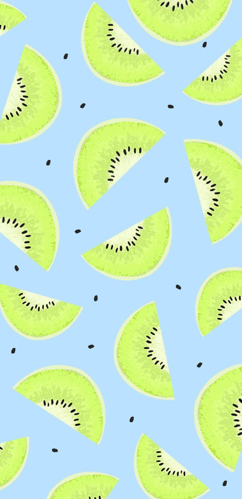 Kiwi Xinh Xắn Màu Pastel Hình nền