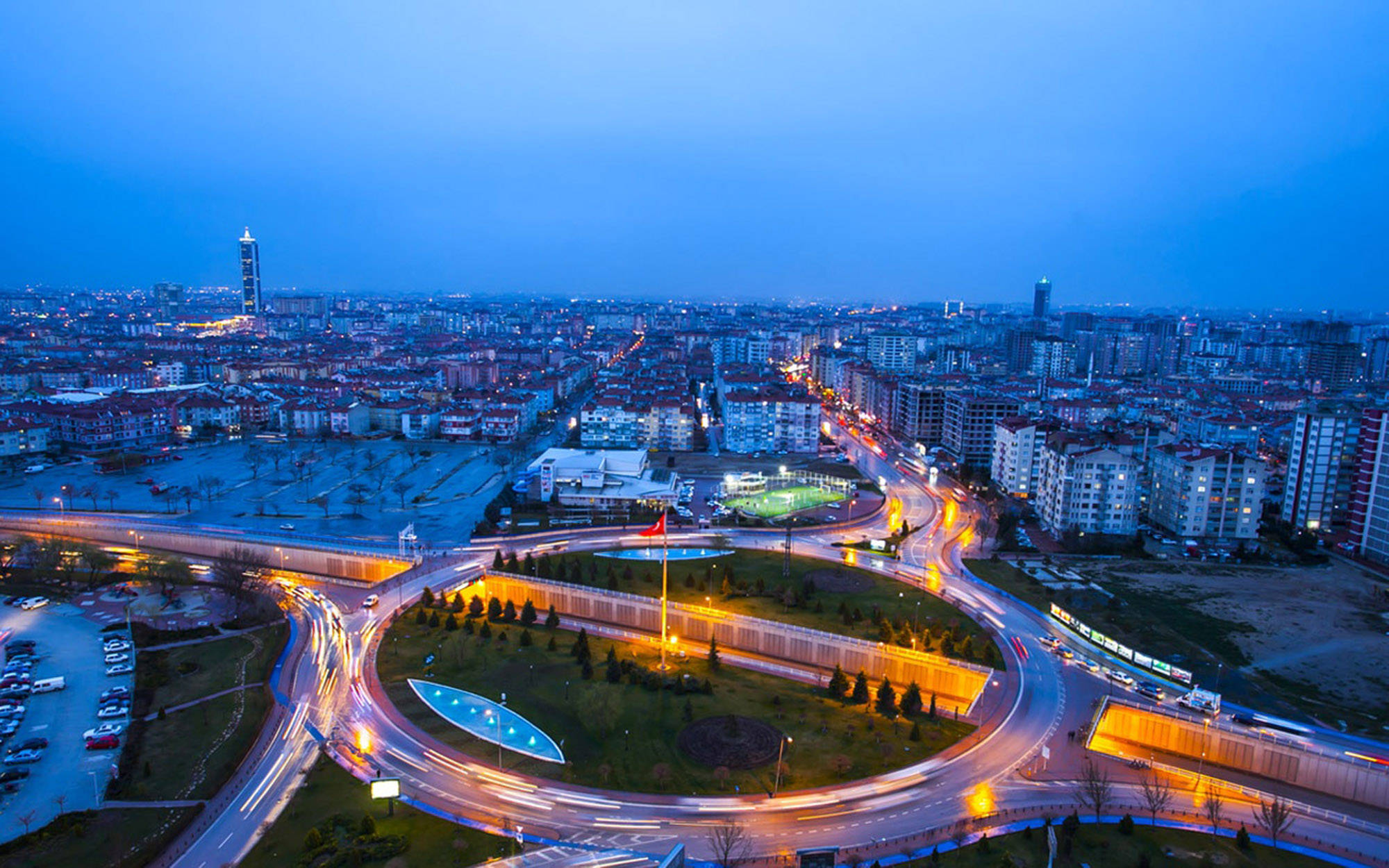 Konya City Time Lapse Hình nền