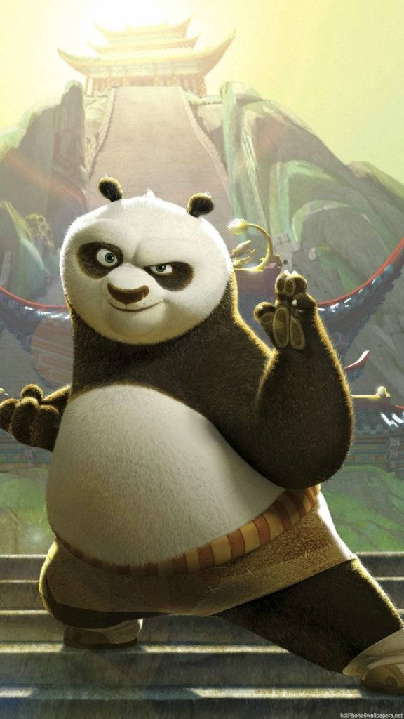 Kung Fu Panda Po iPhone 6 Hình nền