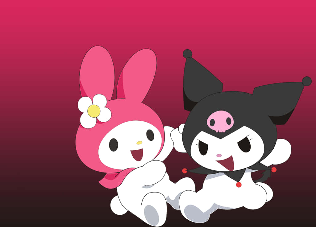 Kuromi và My Melody Desktop Hình nền