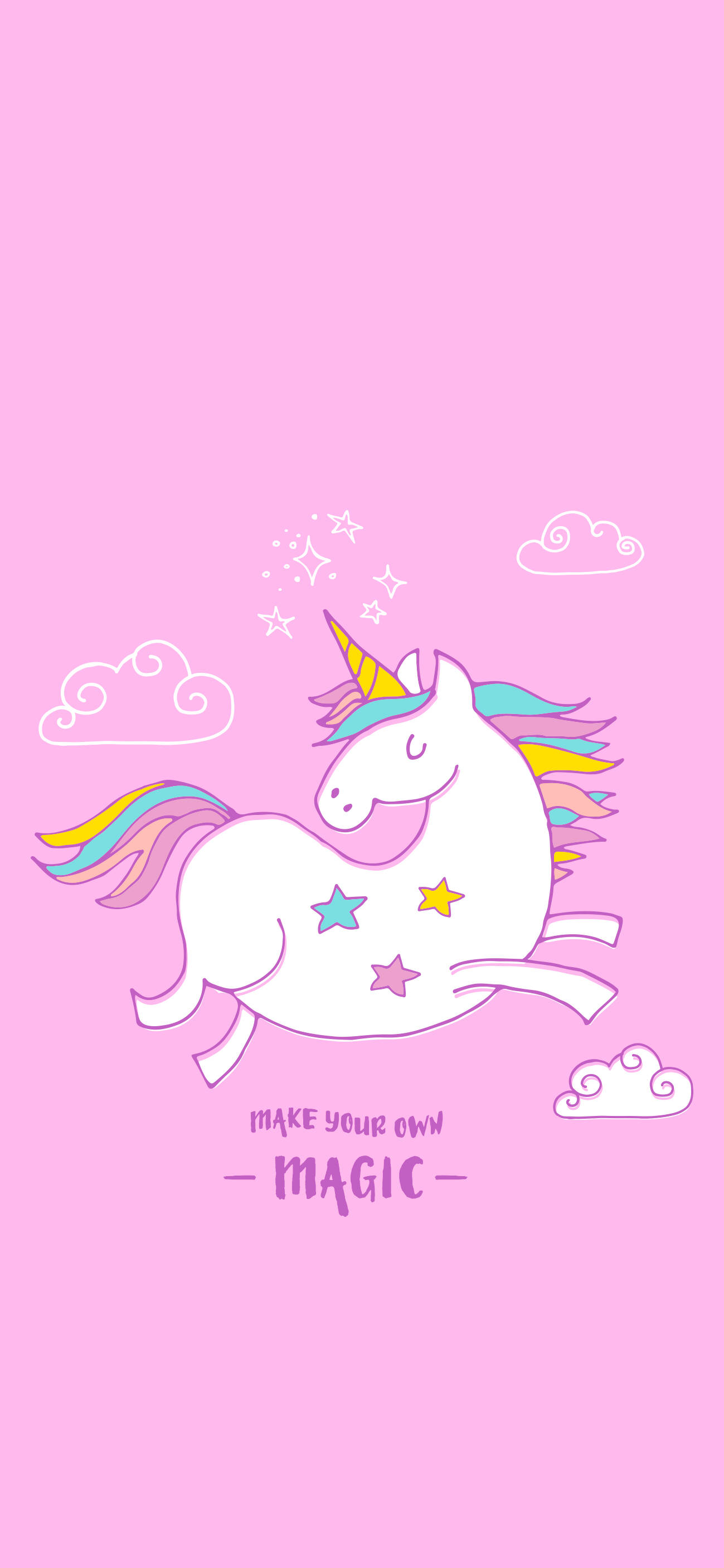 Kỳ lân cầu vồng bay Hình nền