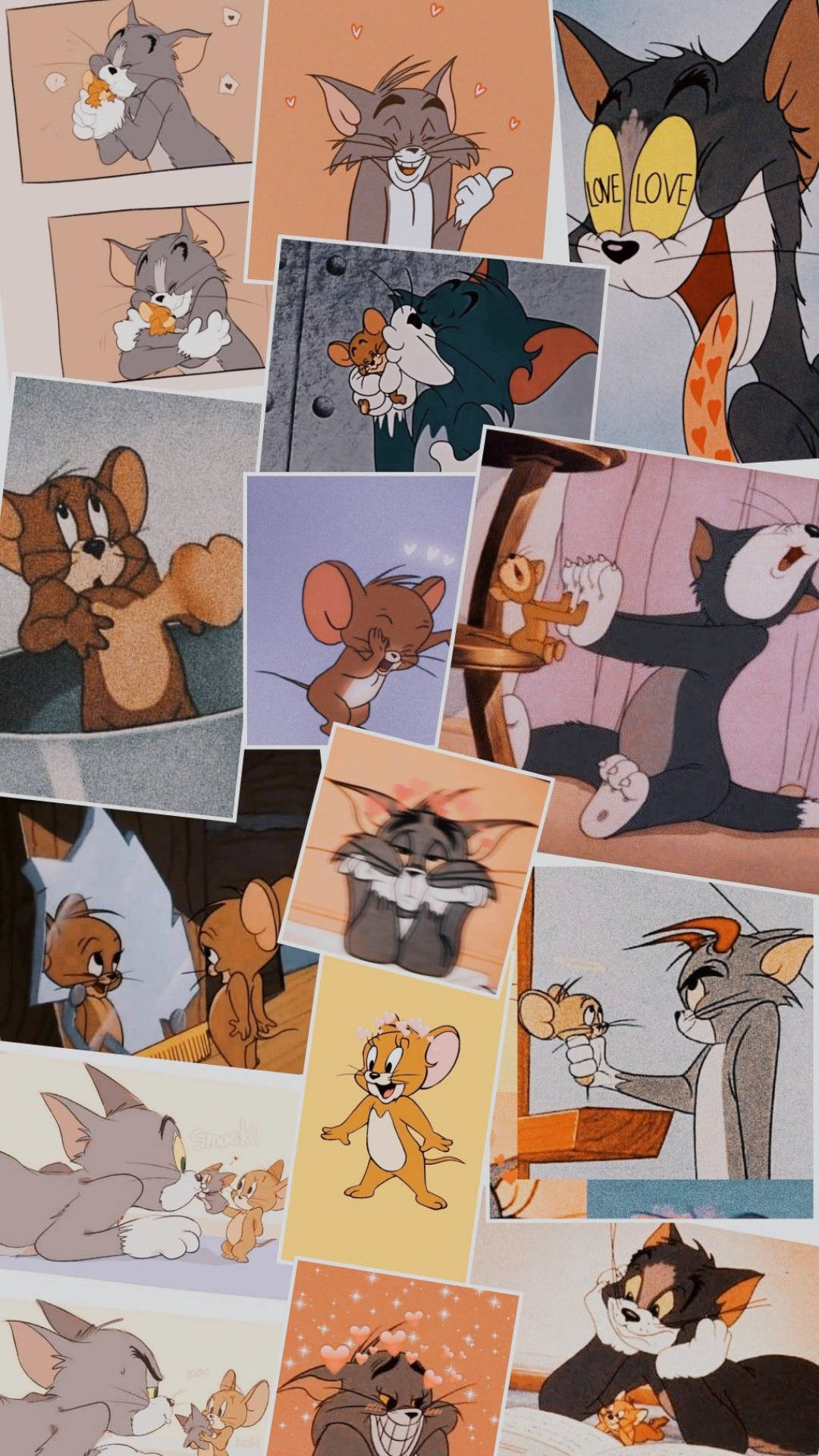 Kỷ Niệm Về Tom và Jerry Ghép Ảnh Đẹp Hình nền