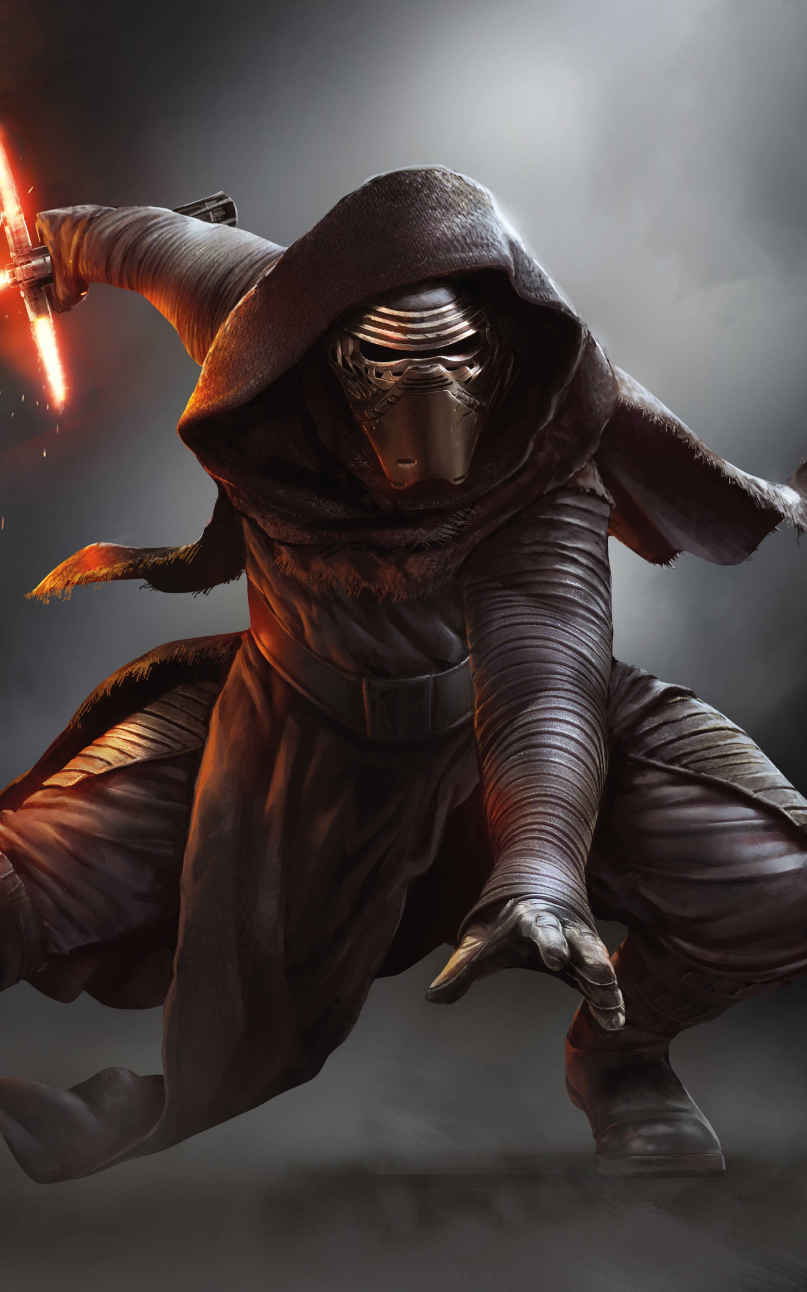 Kylo Ren Armor Star Wars Tablet Hình nền