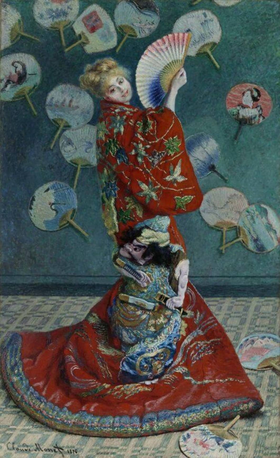 La Japonaise Của Claude Monet Hình nền