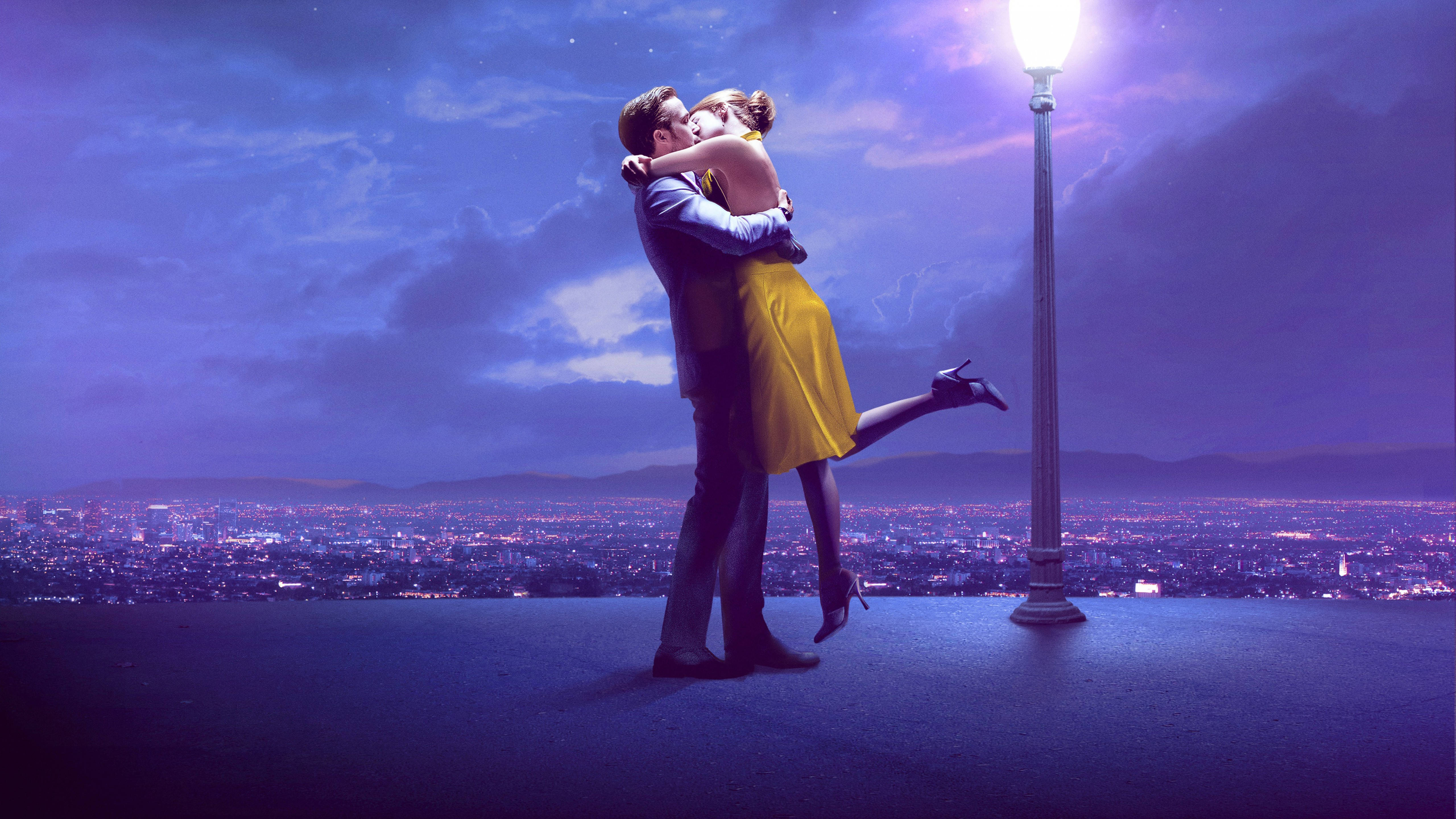 La La Land Hôn Nhau HD Hình nền