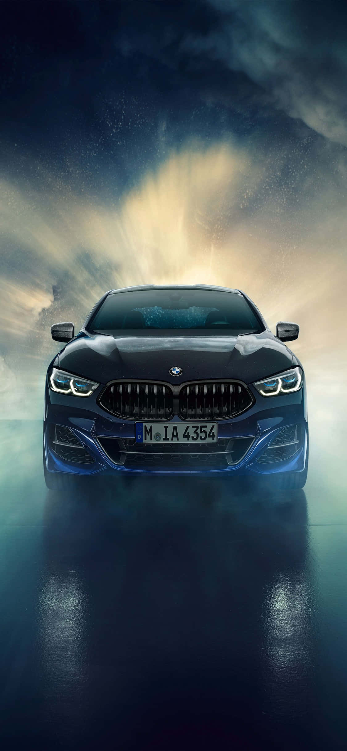 Lái xe Phong cách – Dòng BMW X với màu Hồng Vàng Hình nền