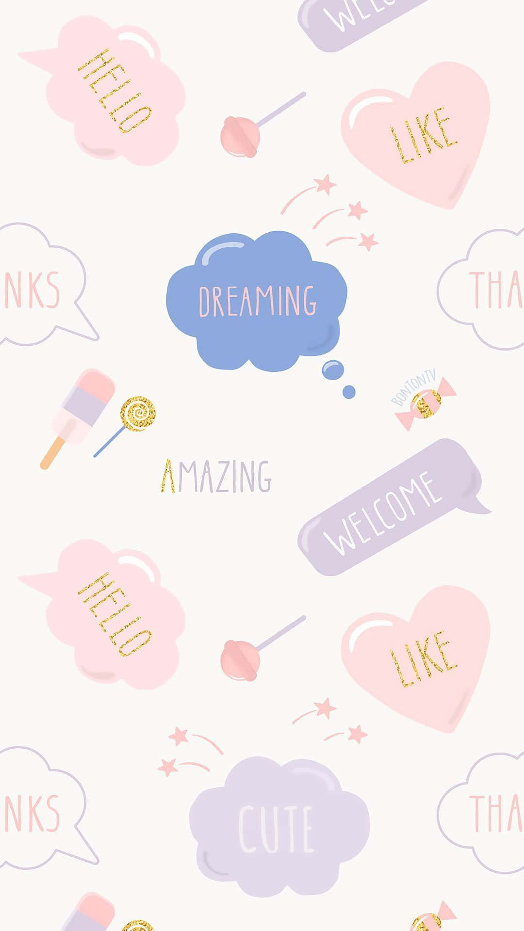 Làm bừng sáng ngày mới với hình nền pastel dễ thương Hình nền