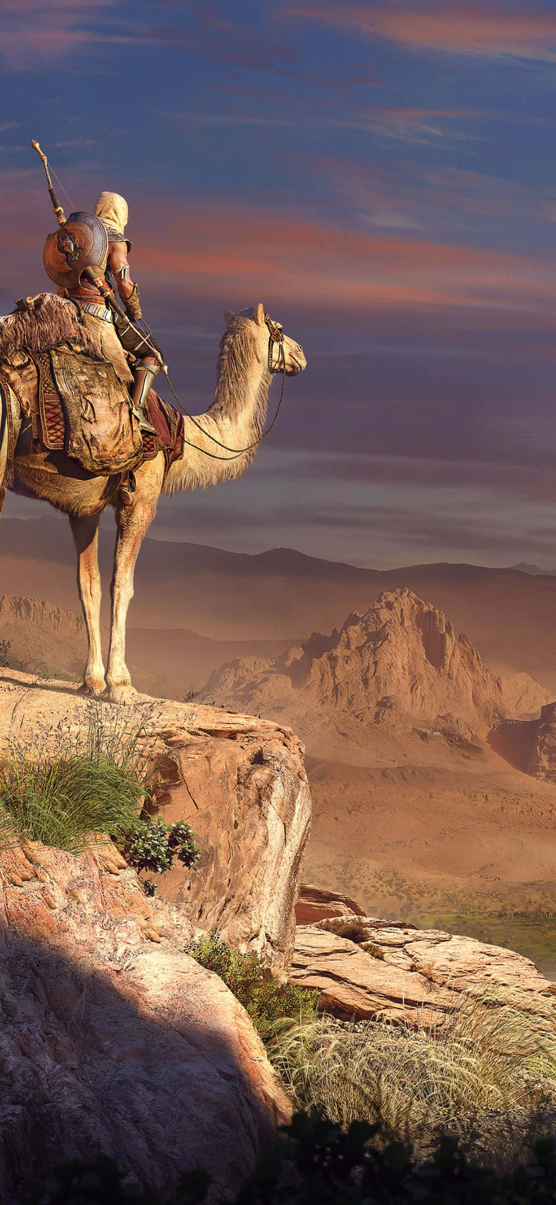 Làm chủ chiến trường với iPhone X và Assassin's Creed Origins Hình nền