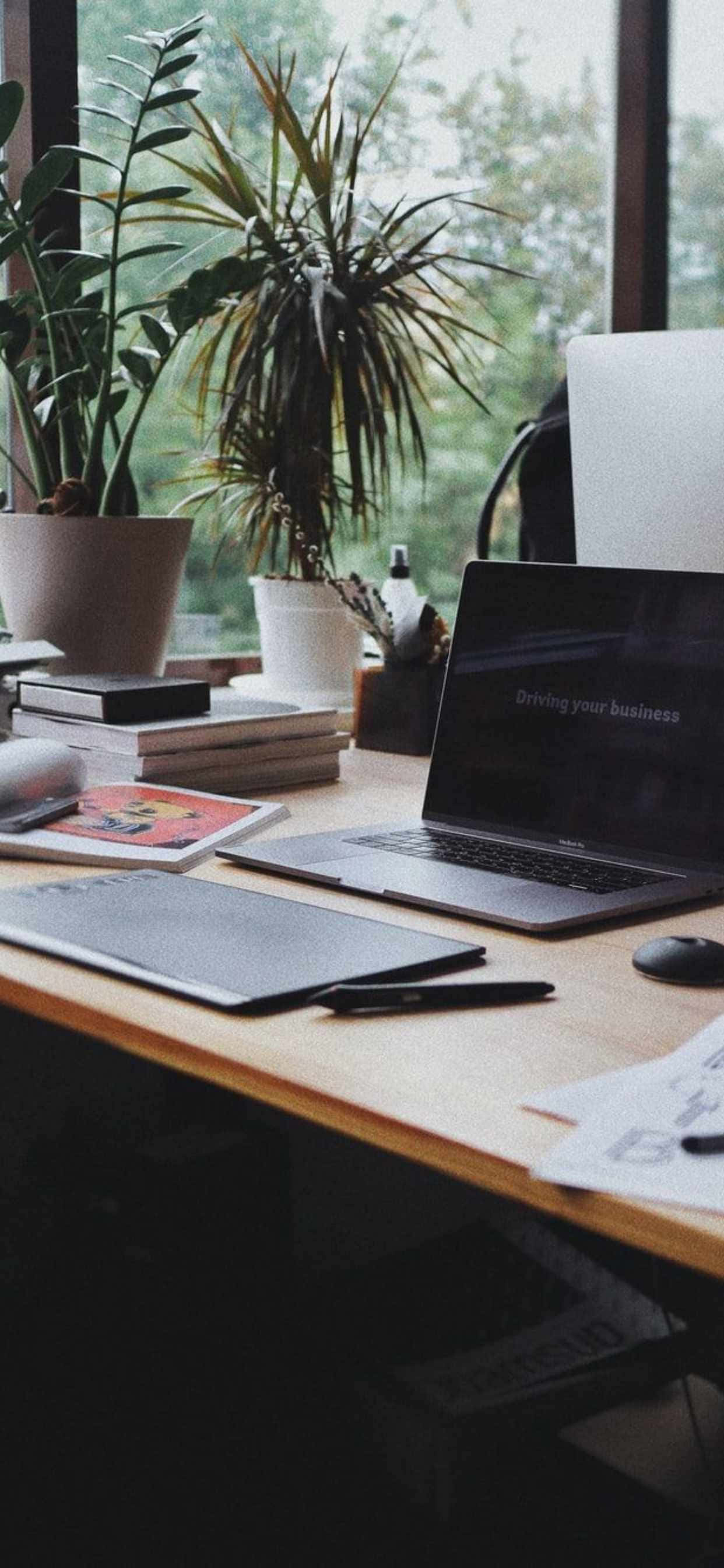 Làm việc từ mọi nơi với iPhone XS Max Hình nền