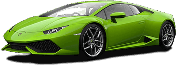 Lamborghini Huracan Evo màu xanh lá cây nhìn từ bên hông Hình nền