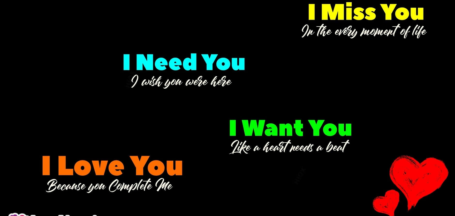 Lan tỏa yêu thương với hình nền lãng mạn I Love You. Hình nền