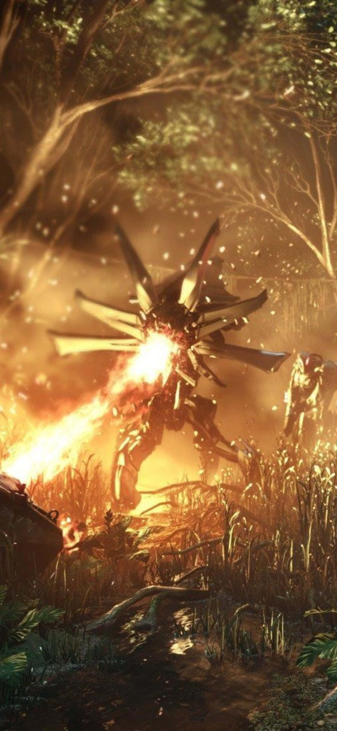 Lặn vào thế giới ảo với iPhone X Crysis 3 Hình nền