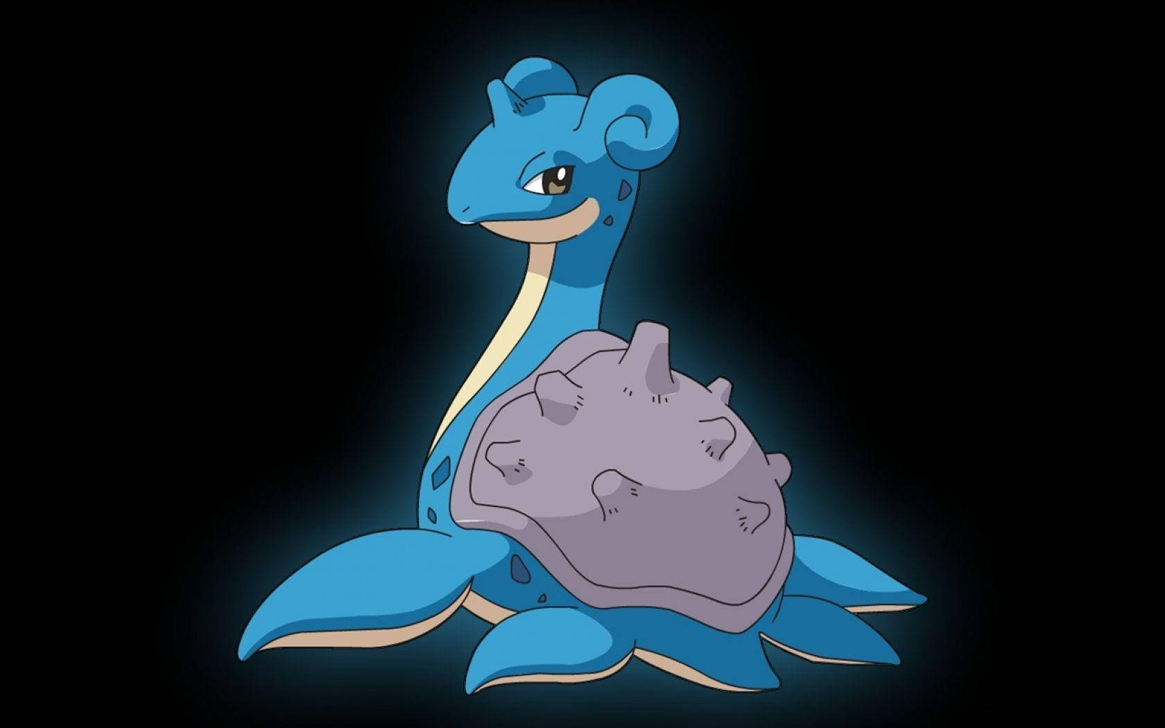 Lapras nền đen Hình nền