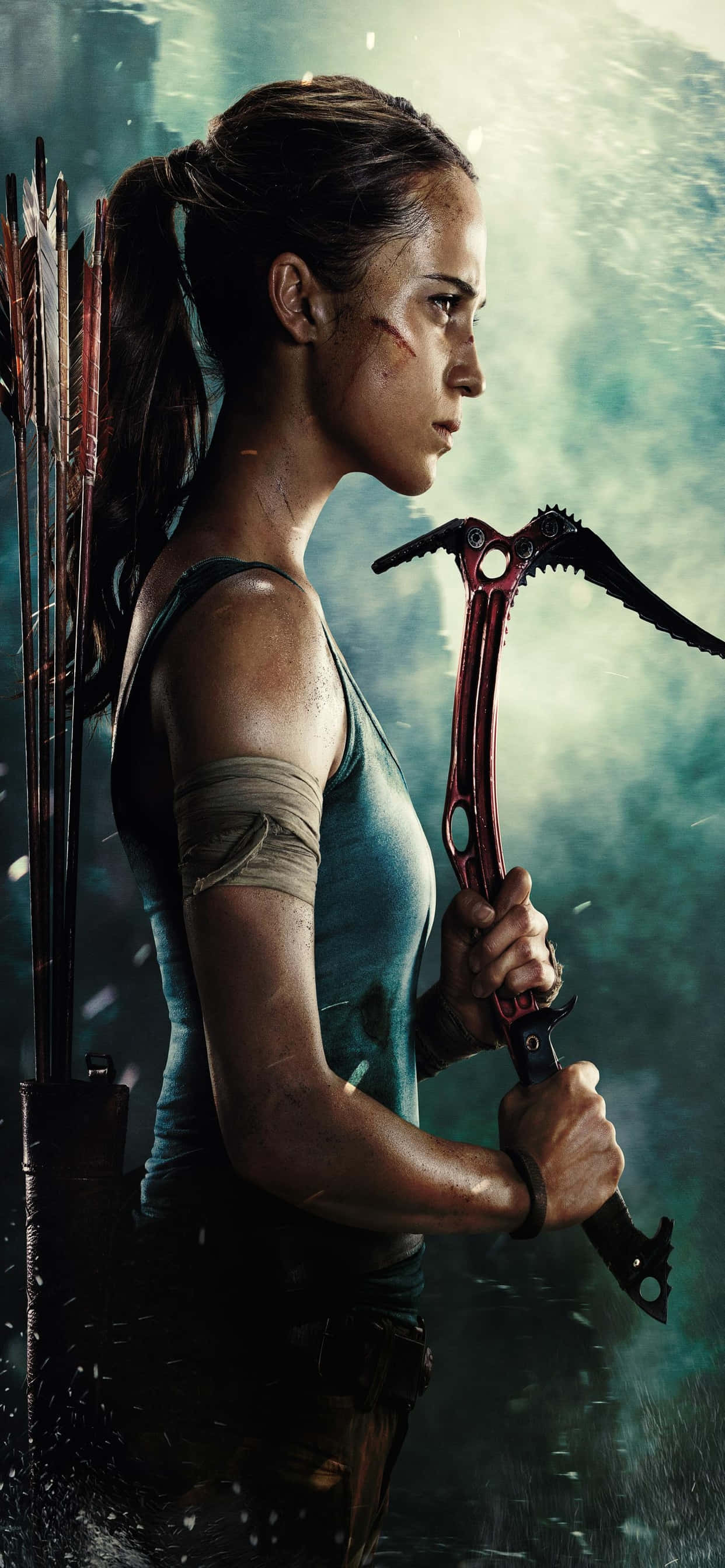 lara croft - thợ săn - HD 720p Hình nền