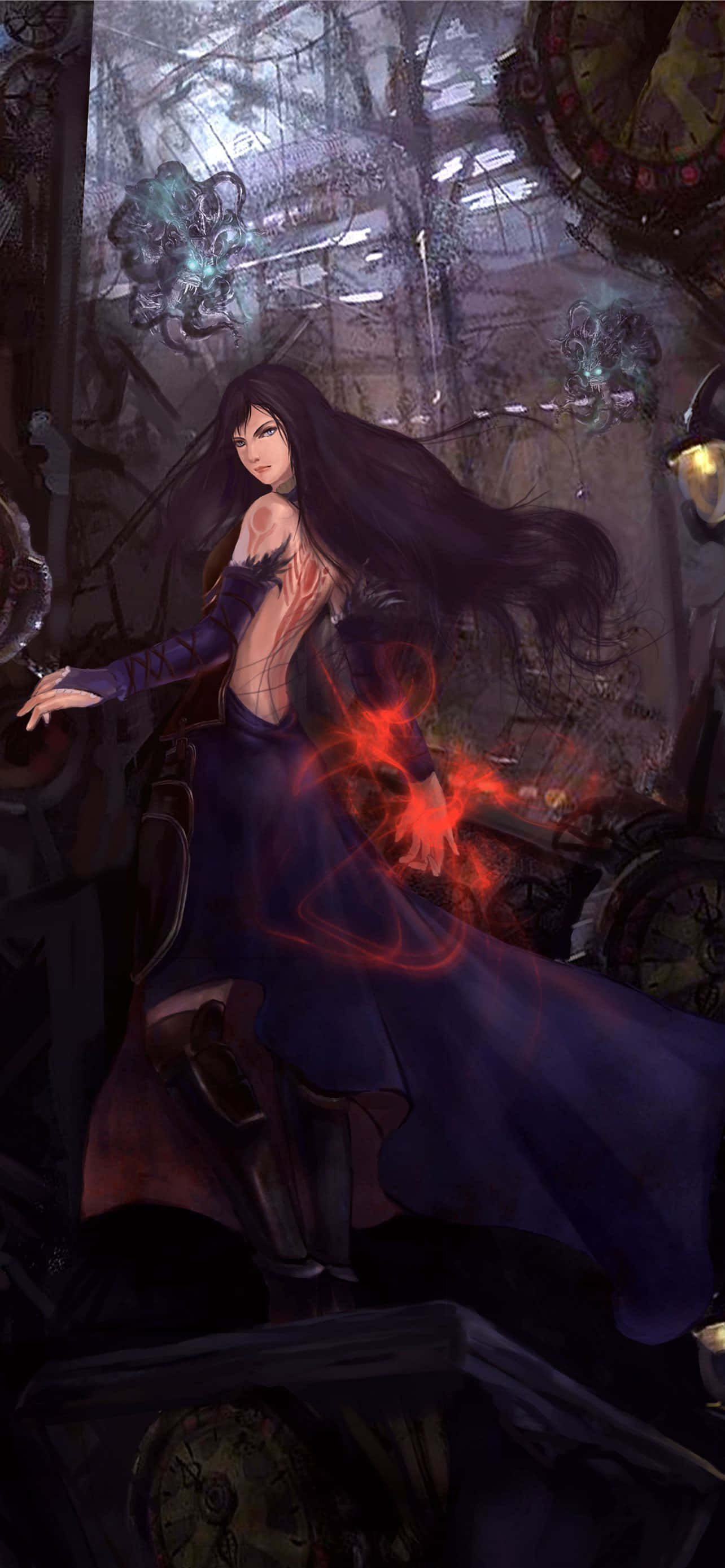 Lâu Đài Gothic Ma Quái Của Castlevania Hình nền