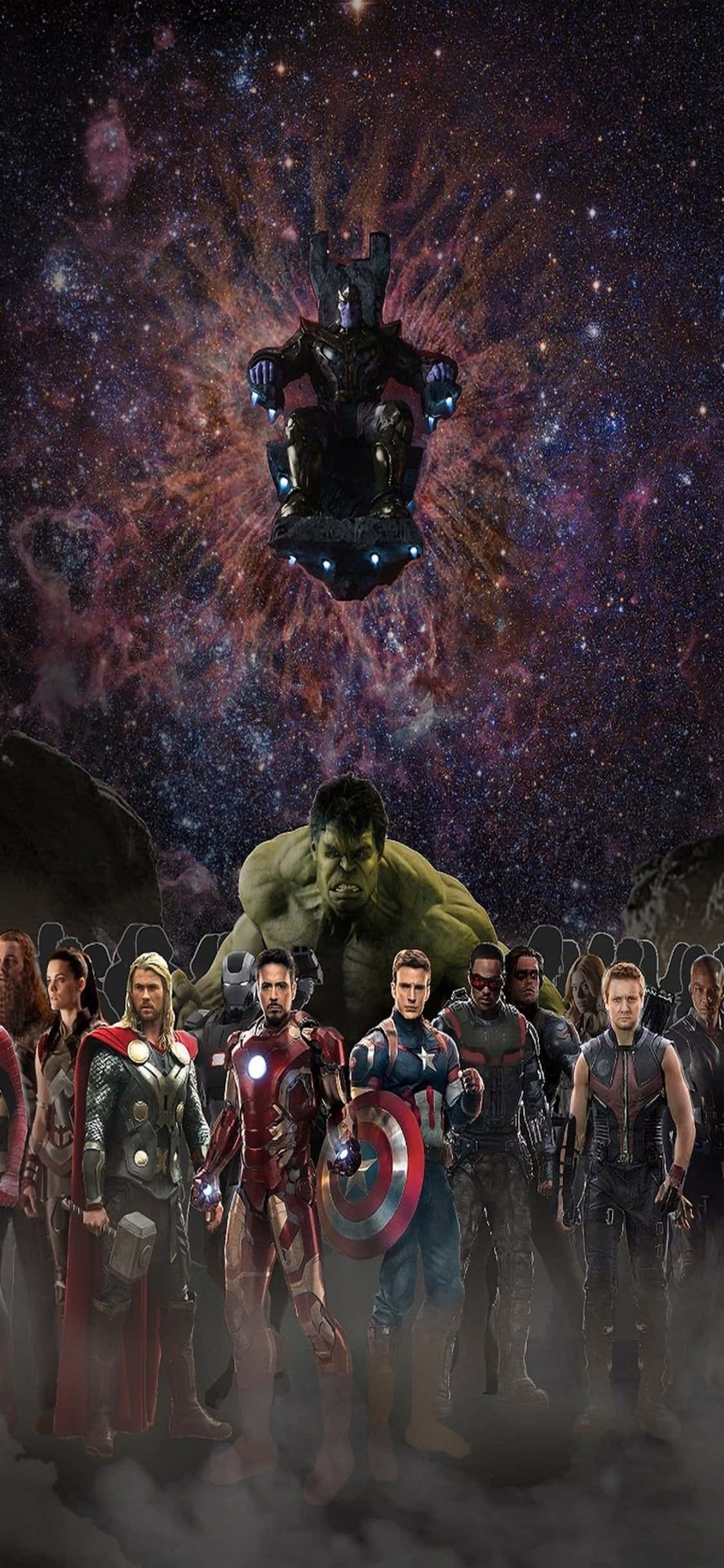 Lấy Avengers Marvel Yêu Thích Của Bạn Trên iPhone Xs Mới Hình nền