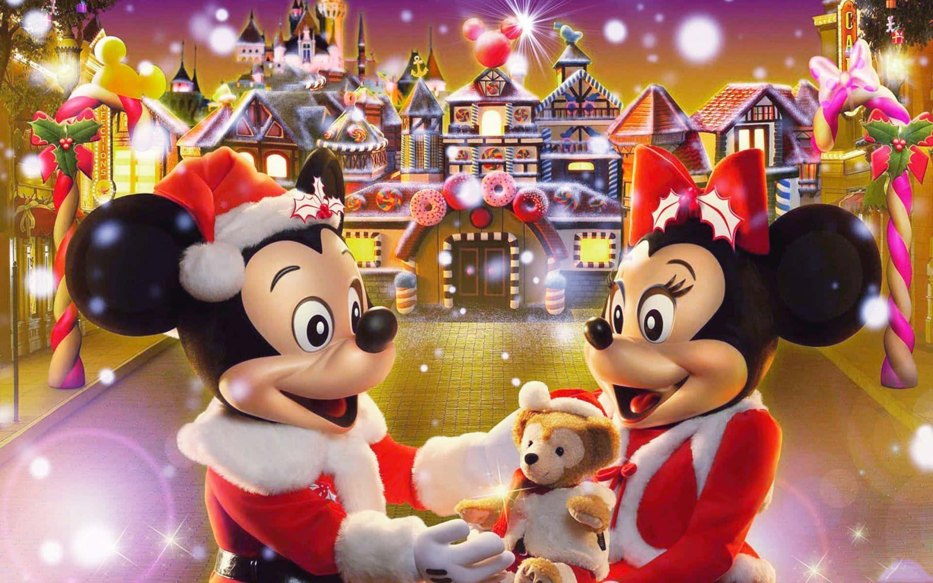 Lễ Giáng Sinh Disney Huyền Diệu Hình nền