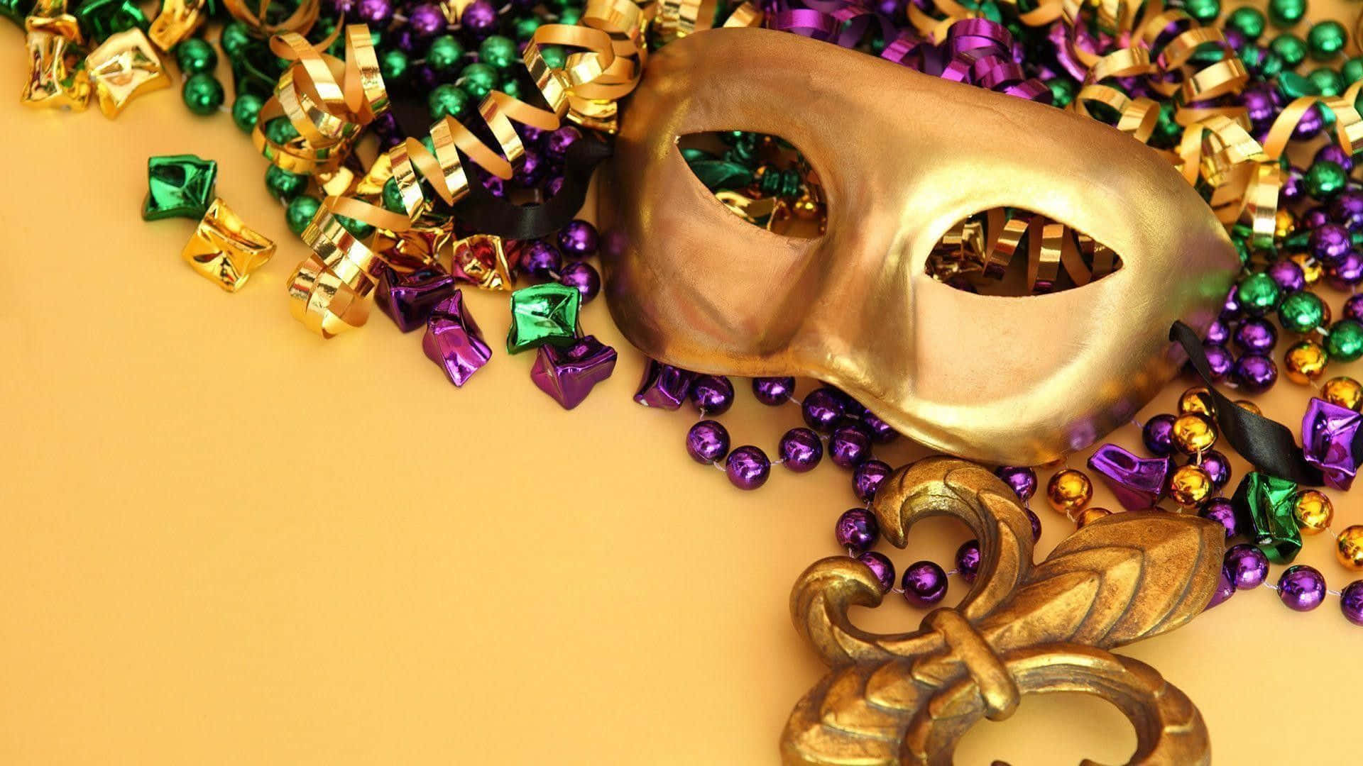 Lễ hội Mardi Gras tưng bừng Hình nền