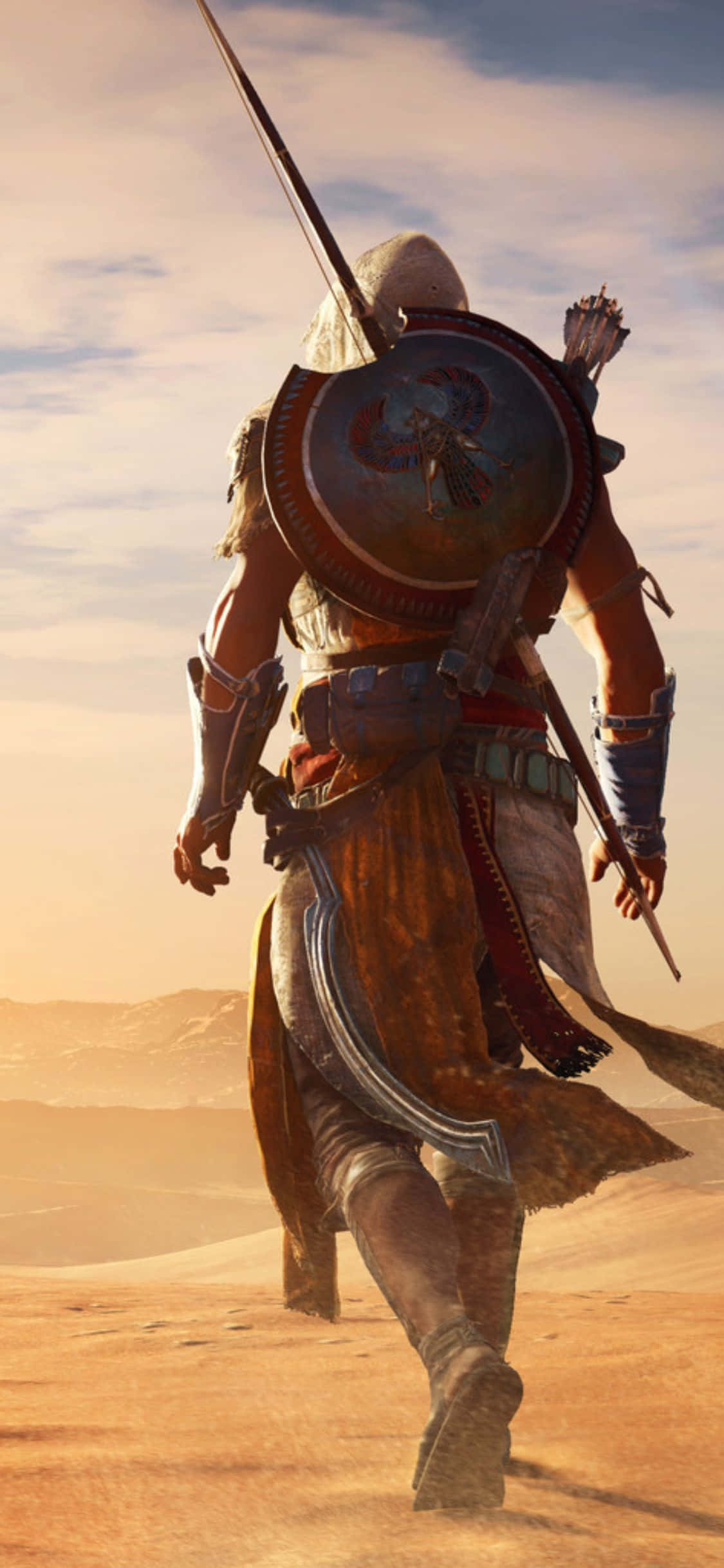 Leo lên các Kim Tự Tháp vĩ đại trong iPhone X’s Assassin's Creed Origins! Hình nền