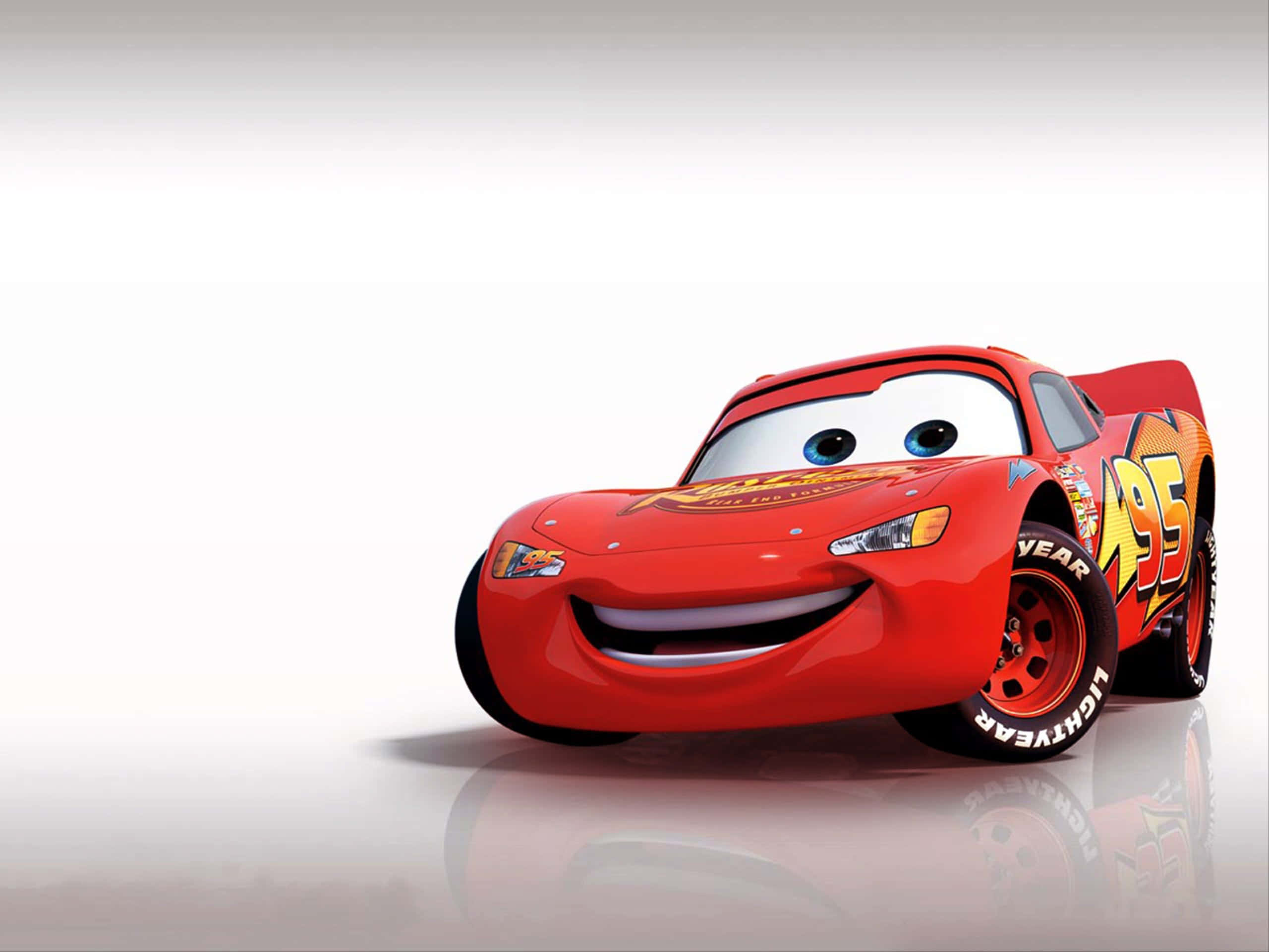 Lightning McQueen sẵn sàng chinh phục Cúp Piston! Hình nền