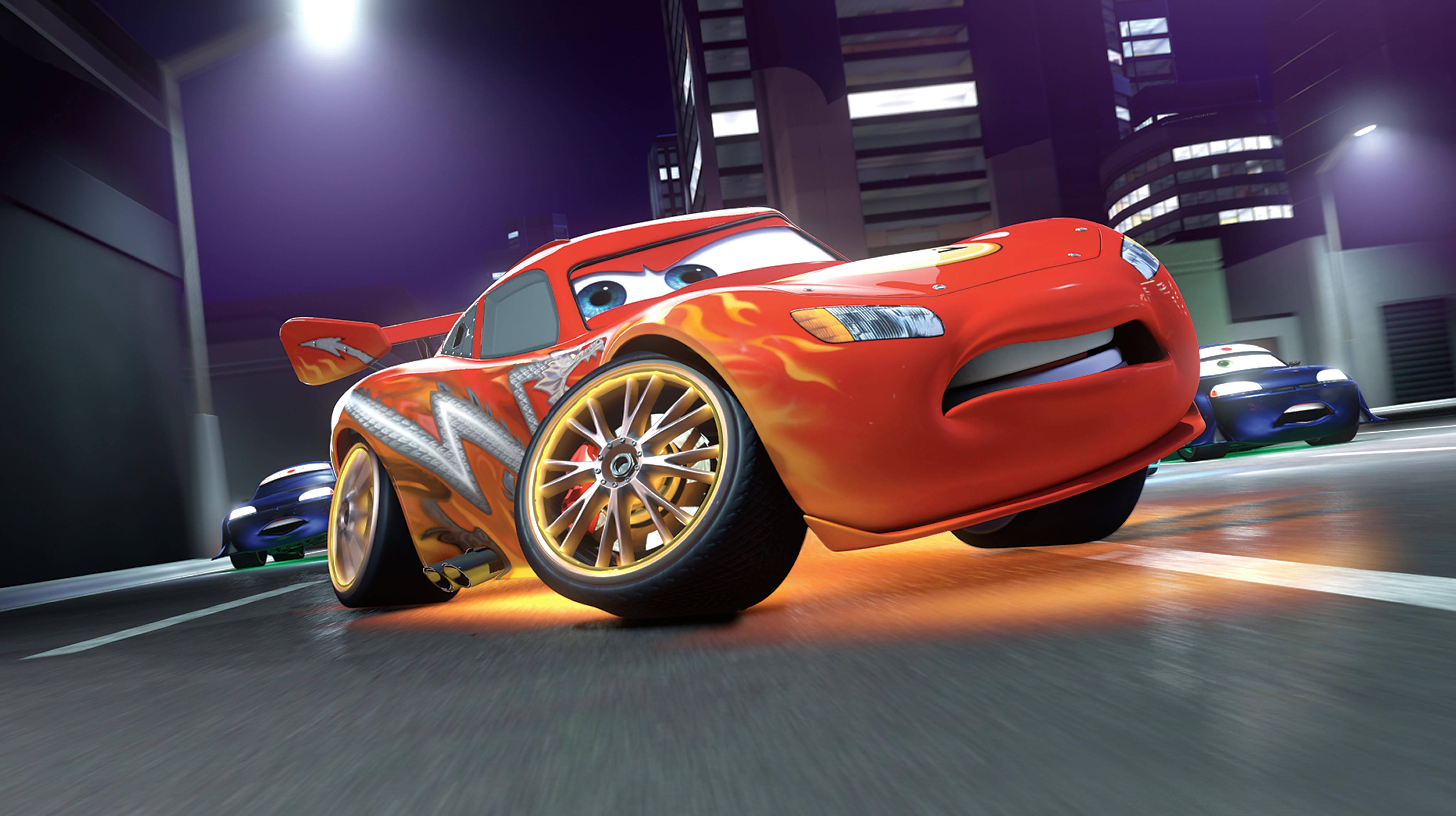 Lightning McQueen Disney 4K Siêu Rộng Đua Hình nền