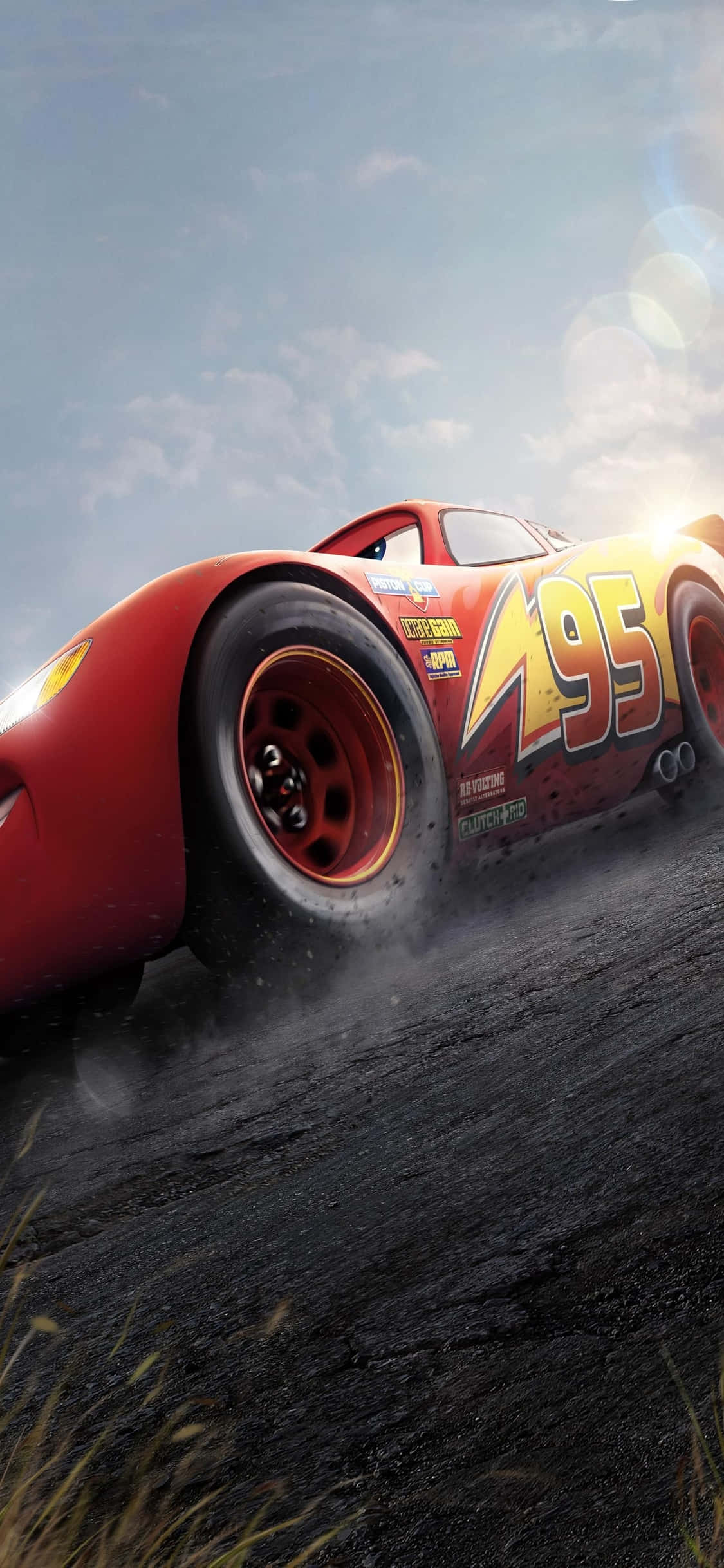 Lightning McQueen Racer Nền iPhone X Phim Cars Hình nền