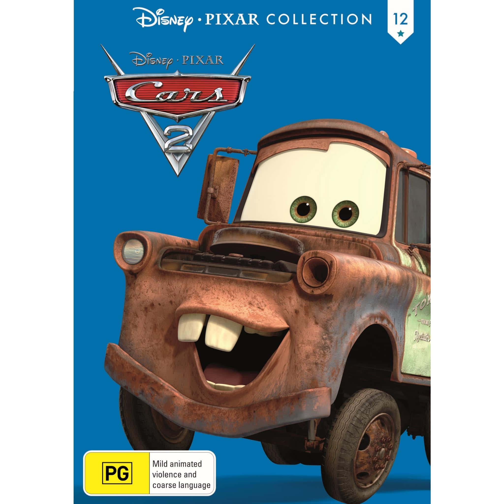 Lightning McQueen và Mater đua nhau trên đường cao tốc trong Cars 2 Hình nền