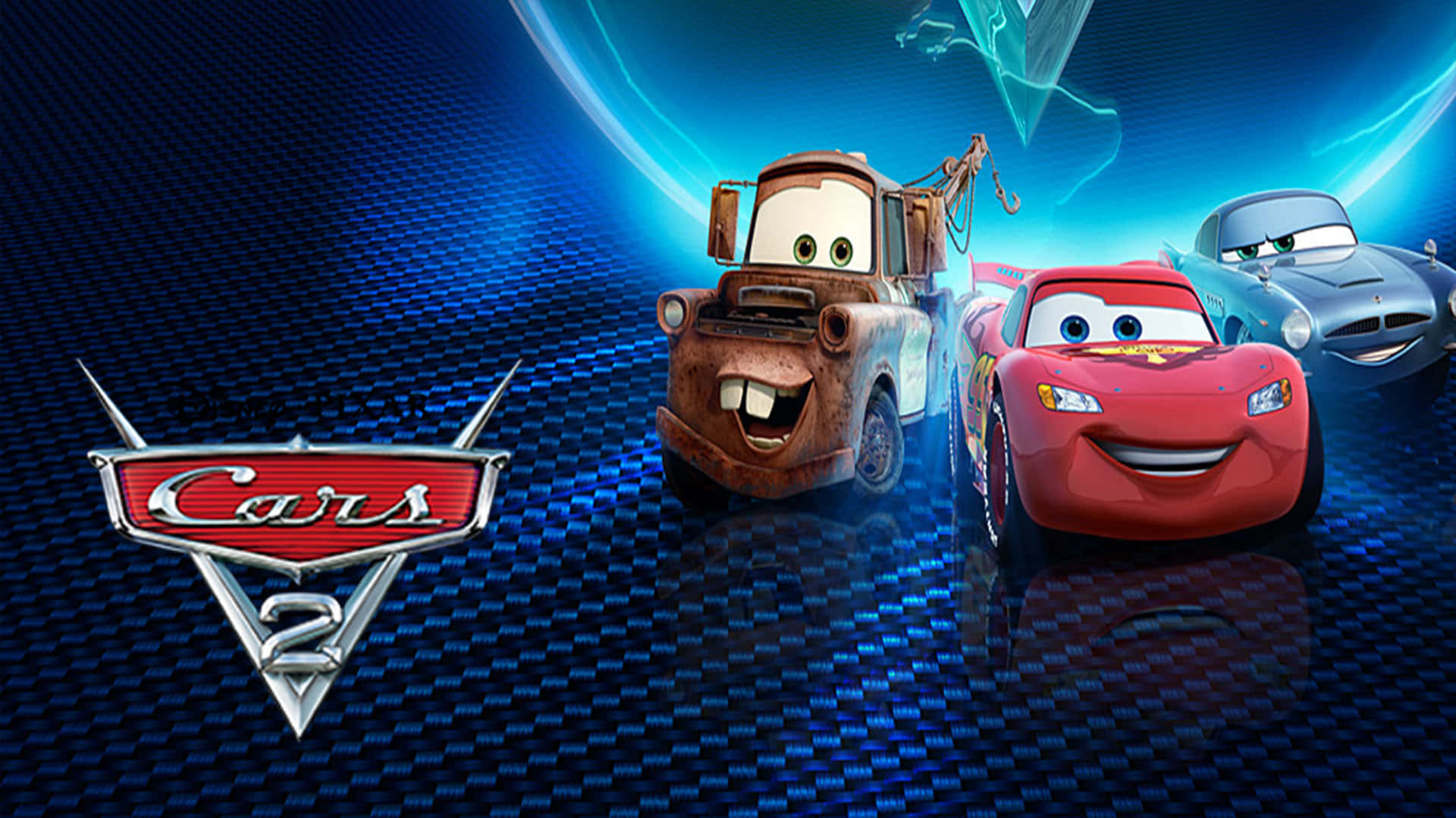 Lightning McQueen vượt qua thử thách tại trường đua quốc tế Tokyo Hình nền
