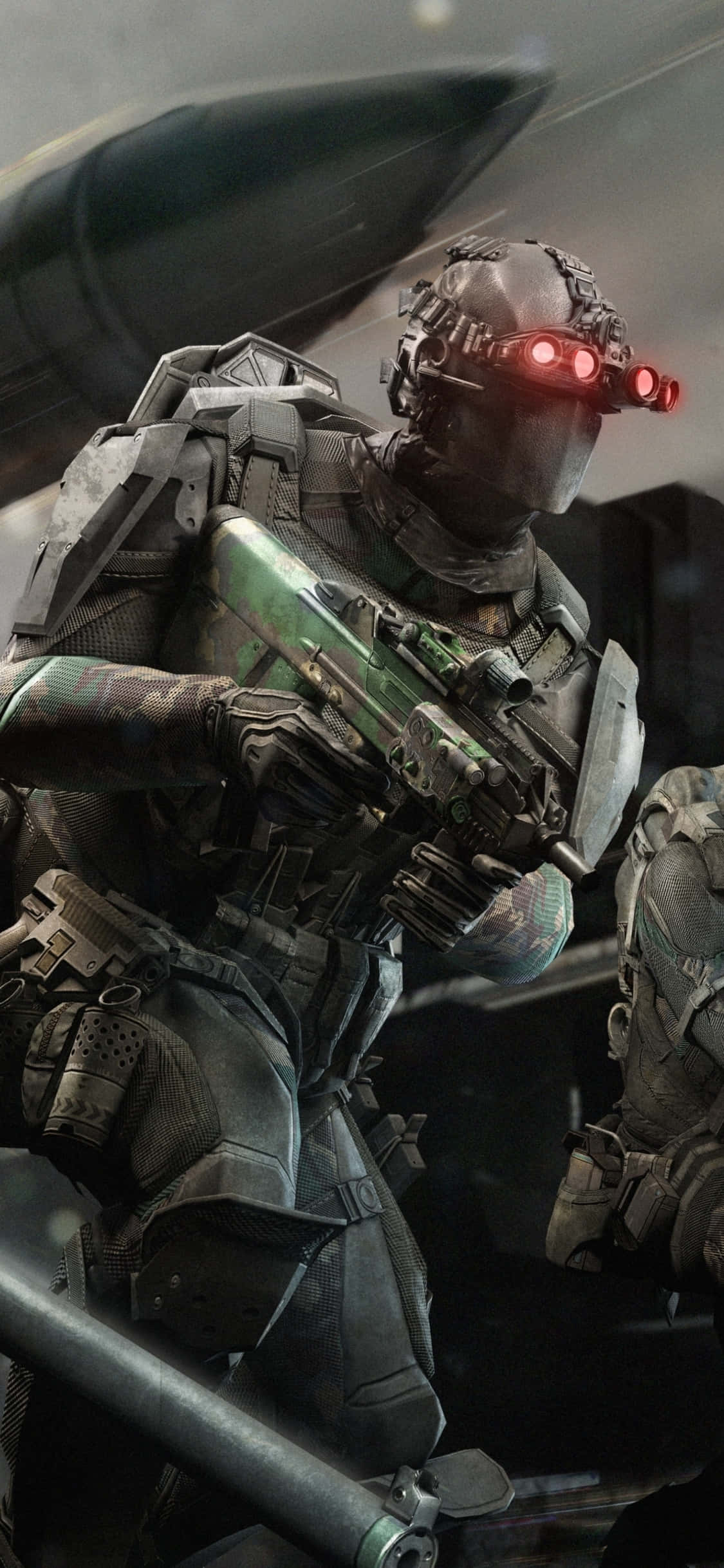 Lính chiến trong trận – Hình nền Ghost Recon Wildlands cho iPhone X Hình nền